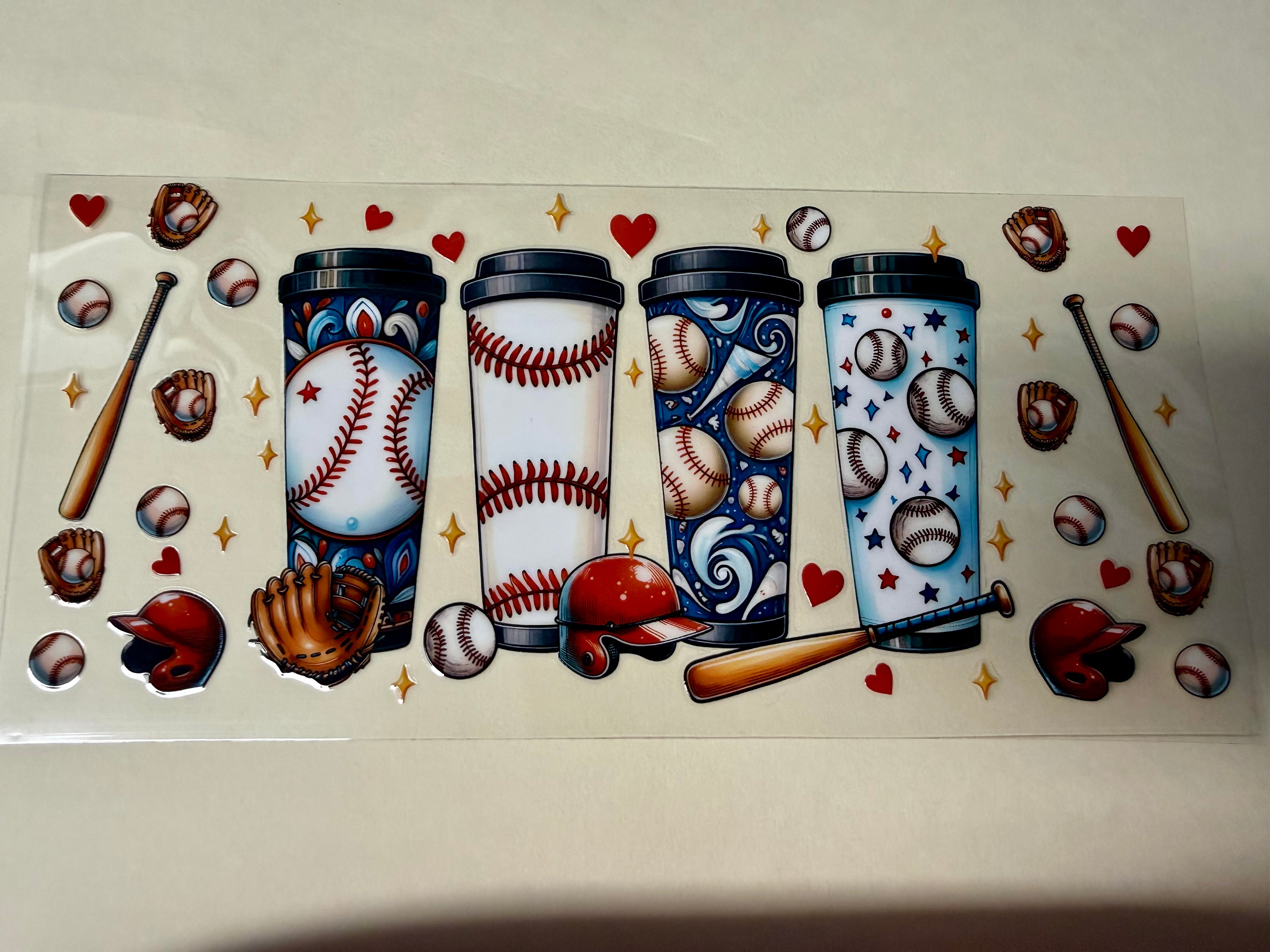 baseball cups