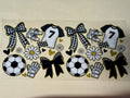 soccer and bow