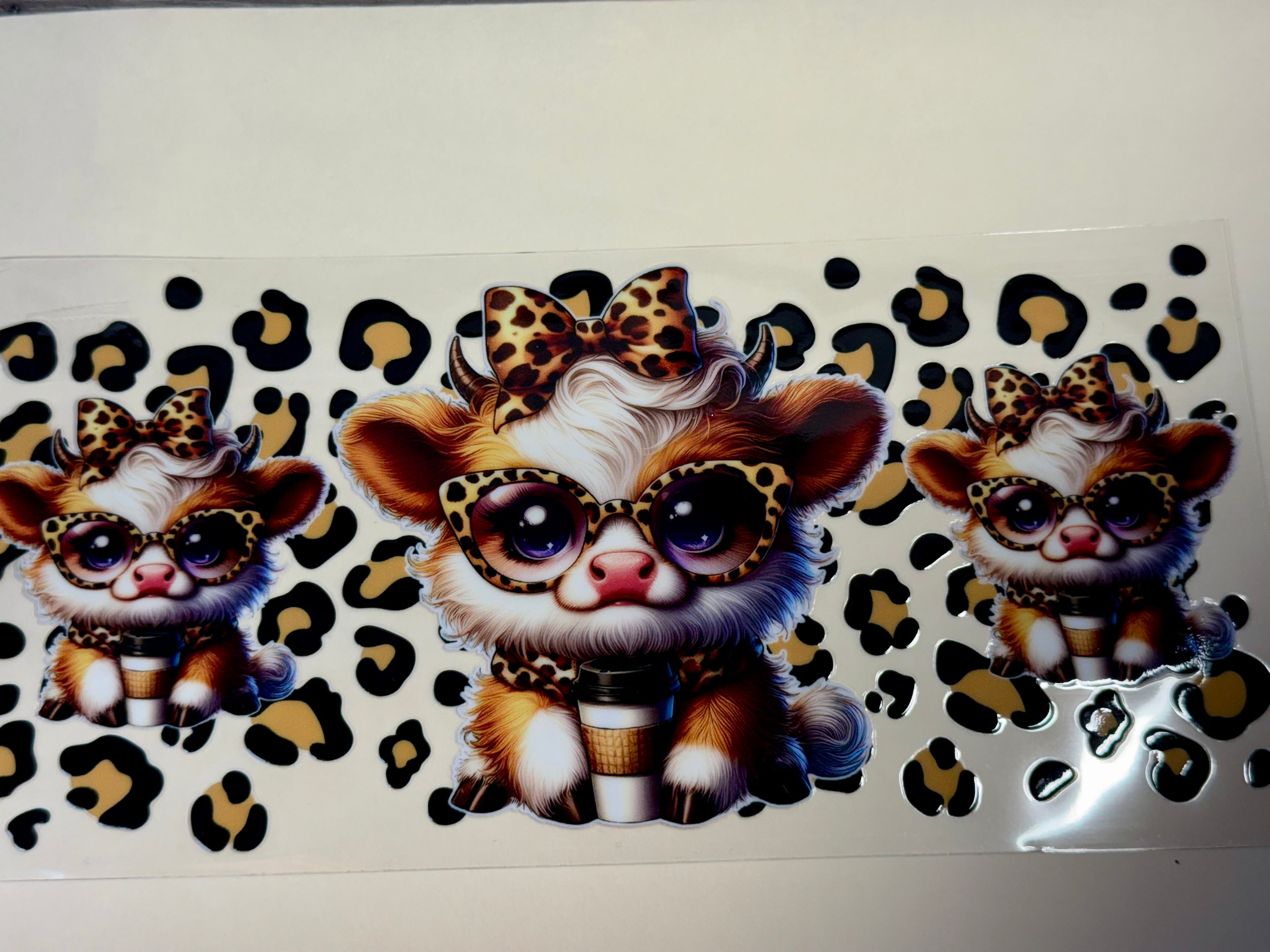 leopard cow