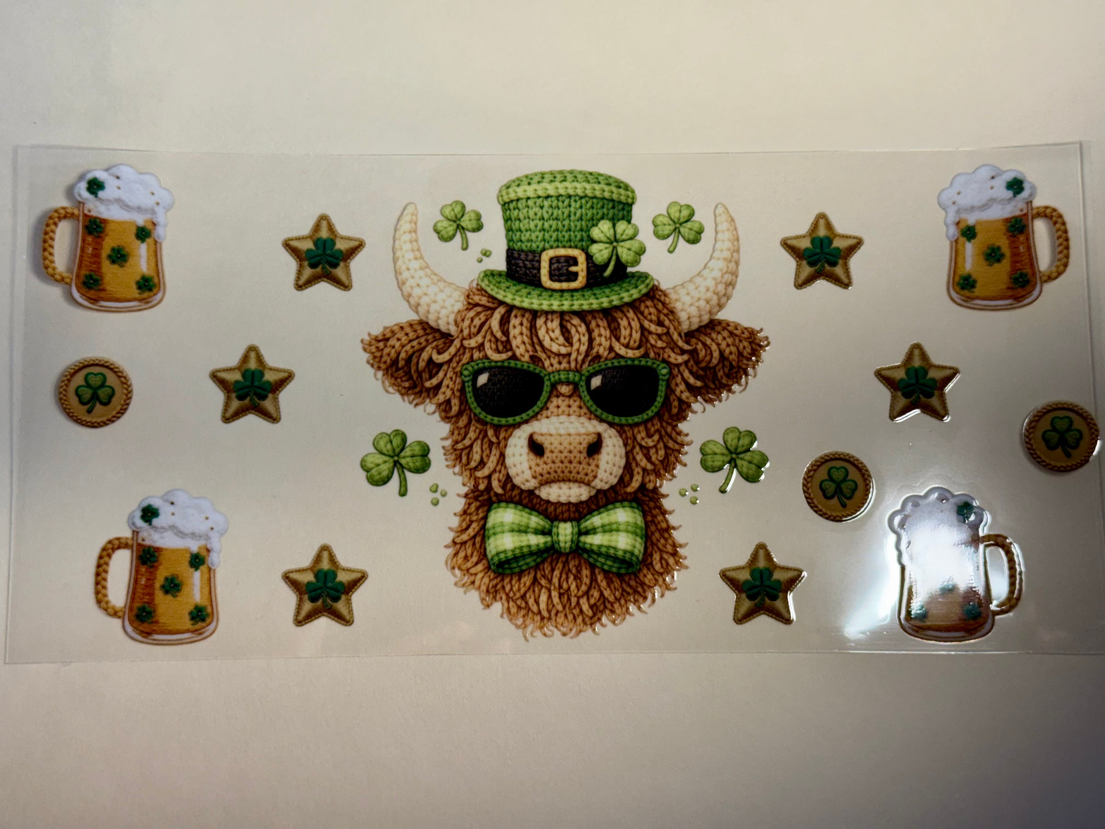 st patty cow