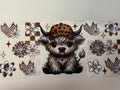 brown hat cow