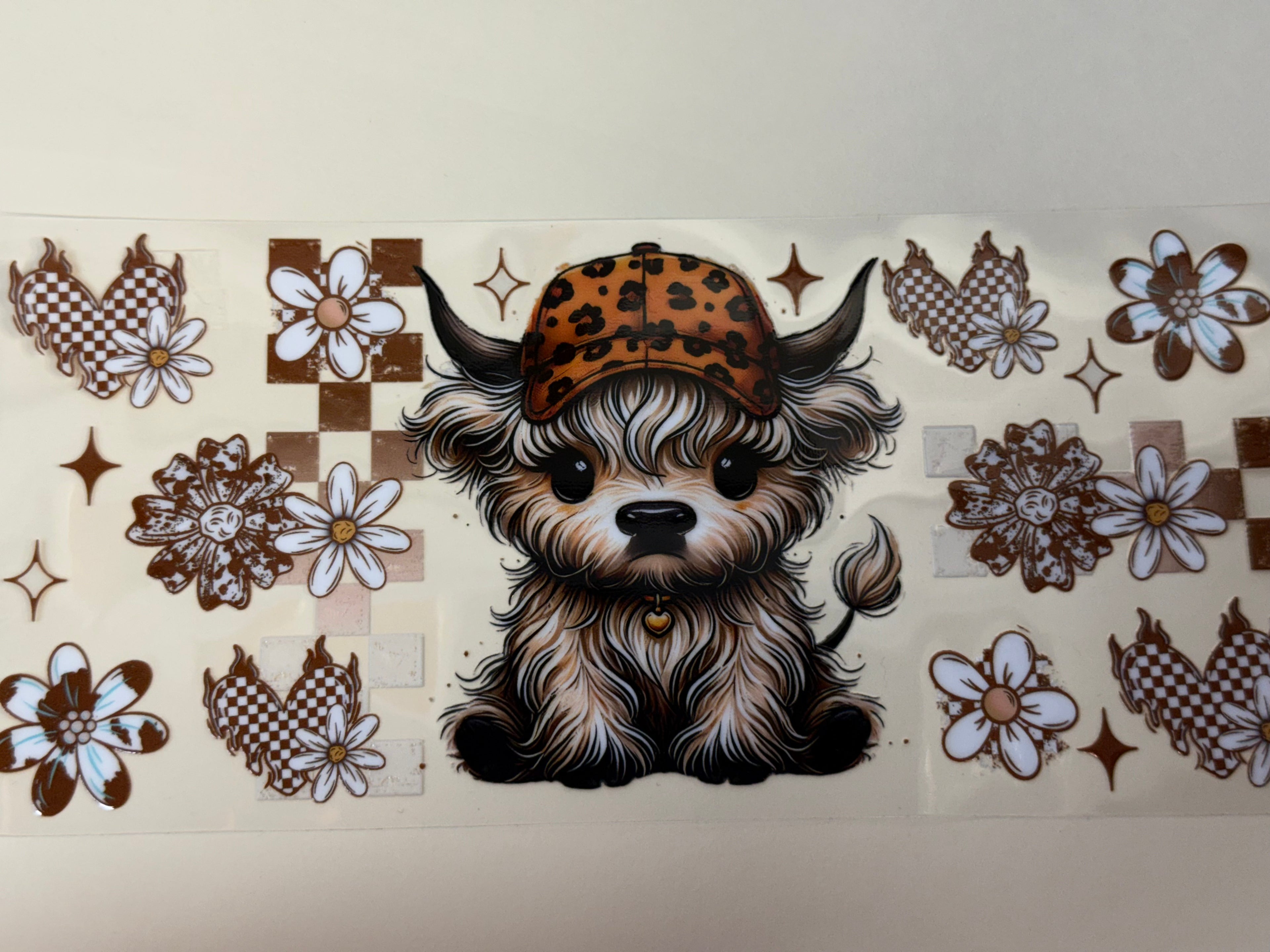 brown hat cow
