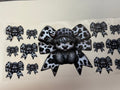 gray  cow print cow