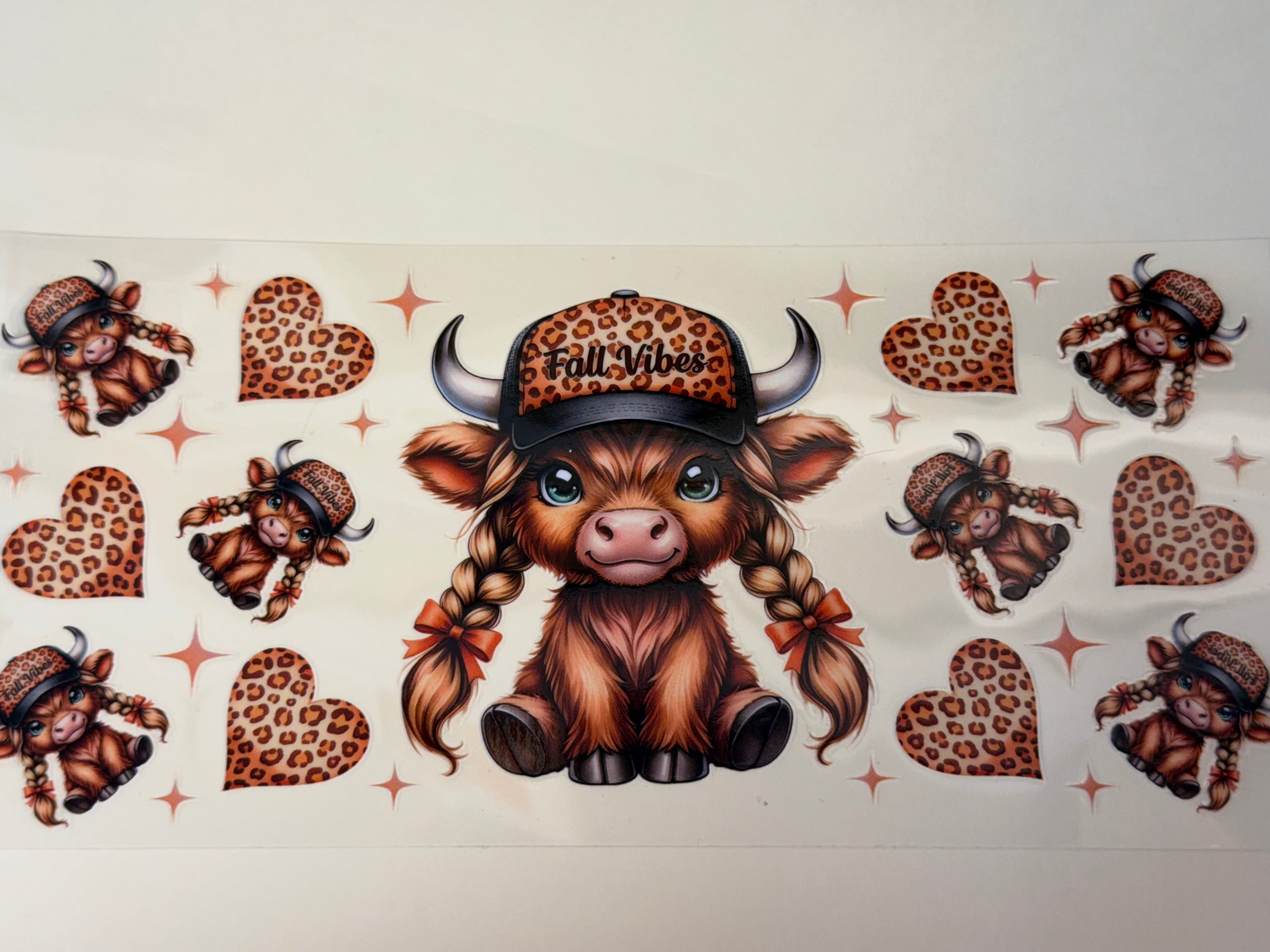 Fall vibe cow