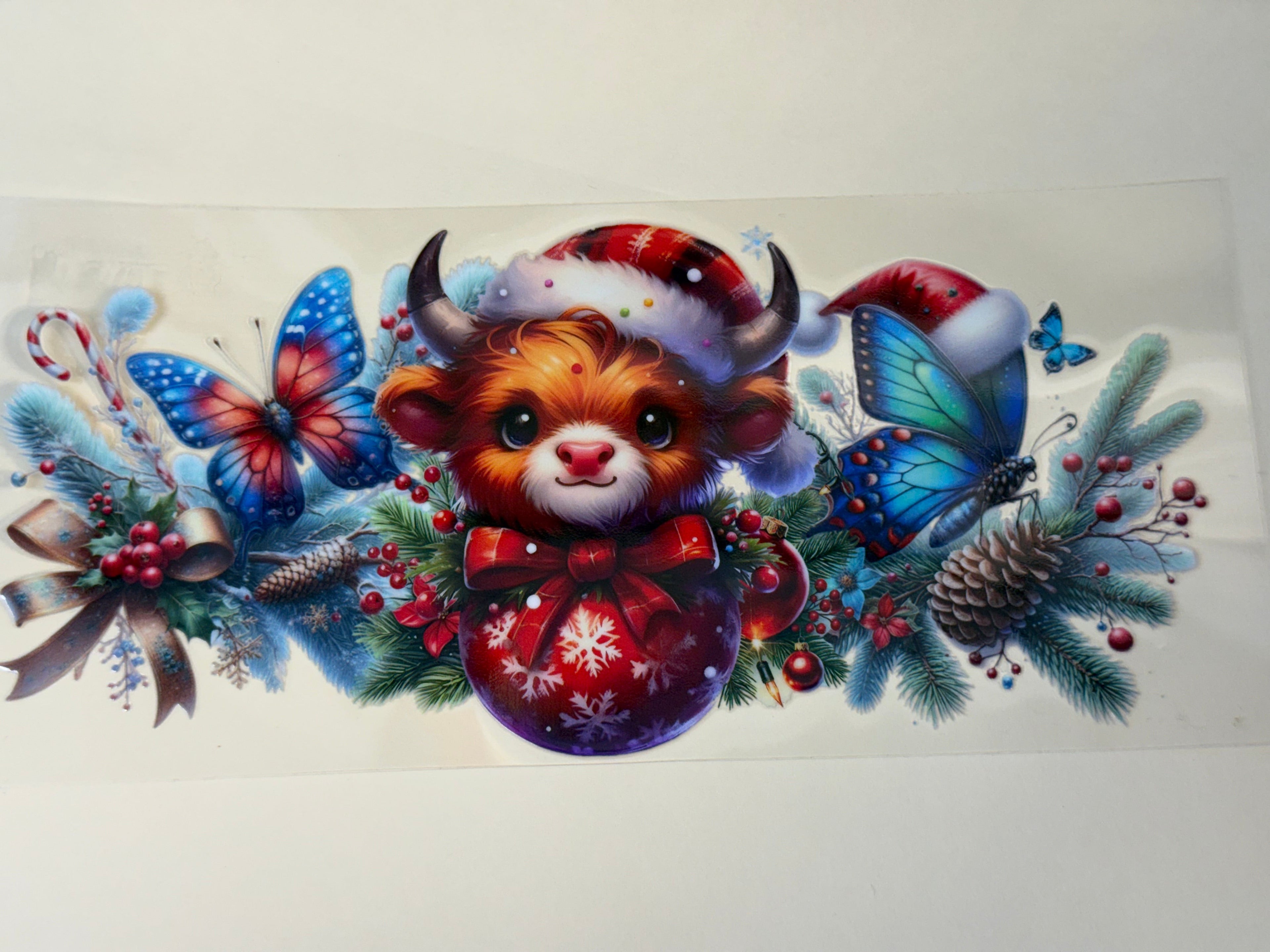 Christmas cow