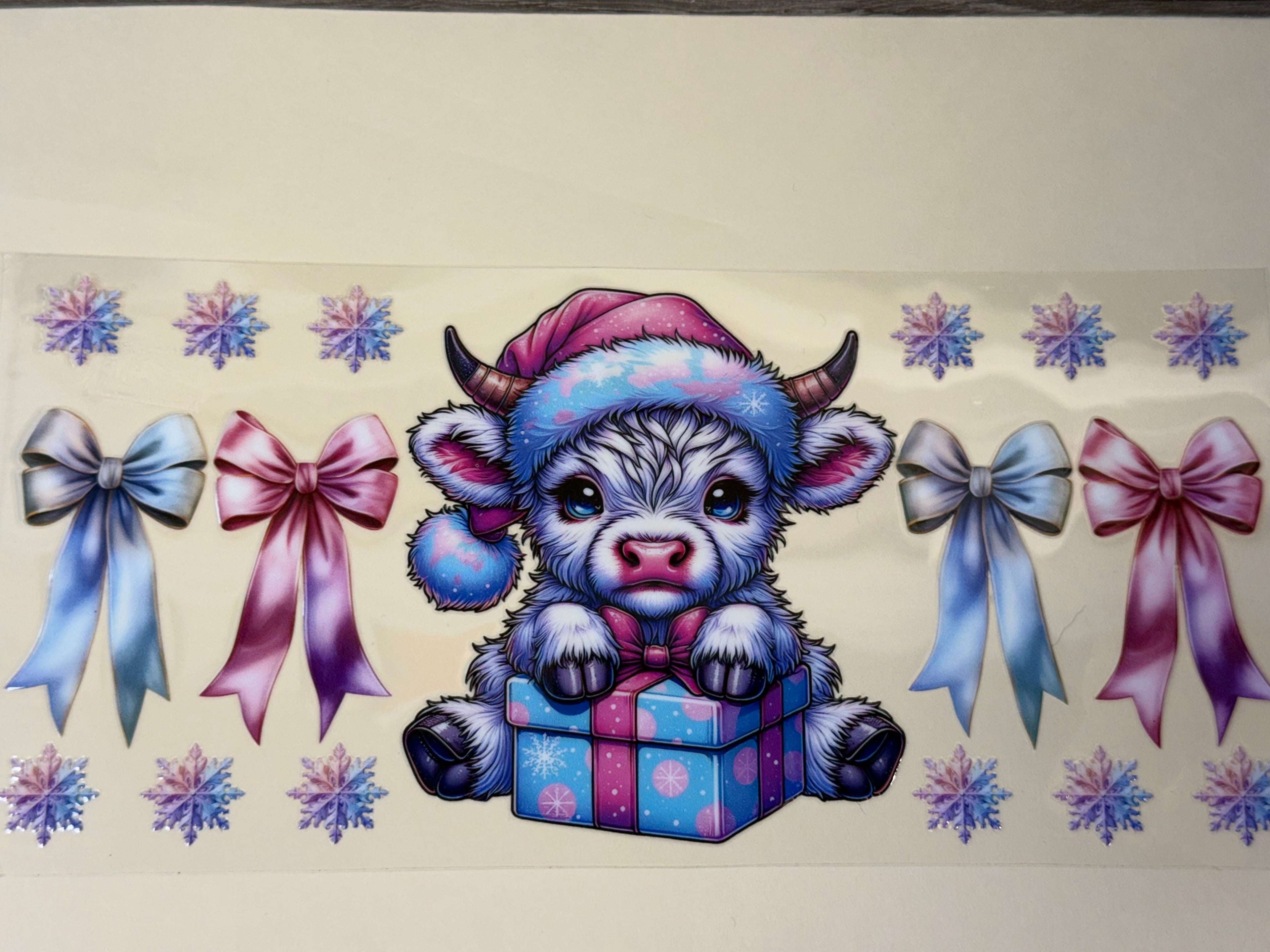Christmas cow