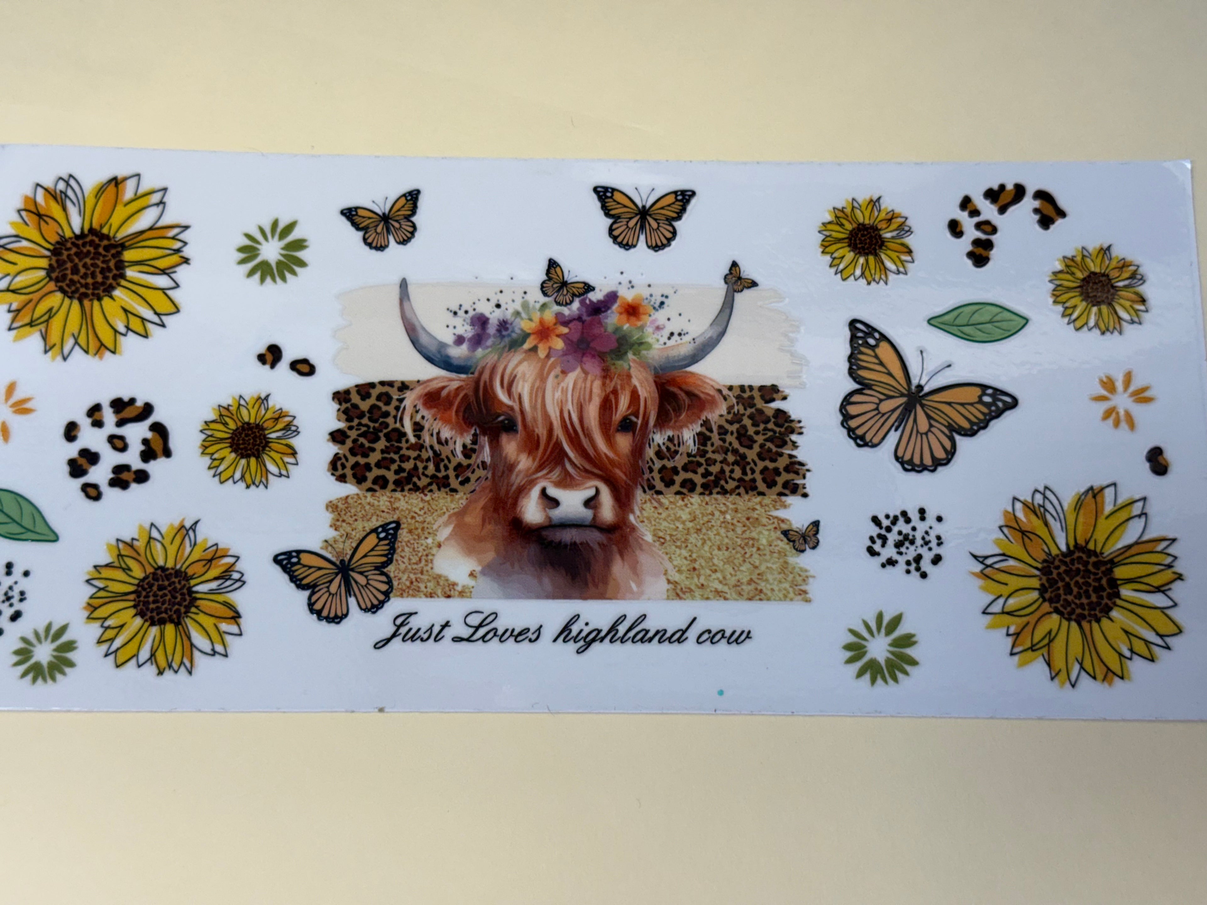 Just loves highland cow