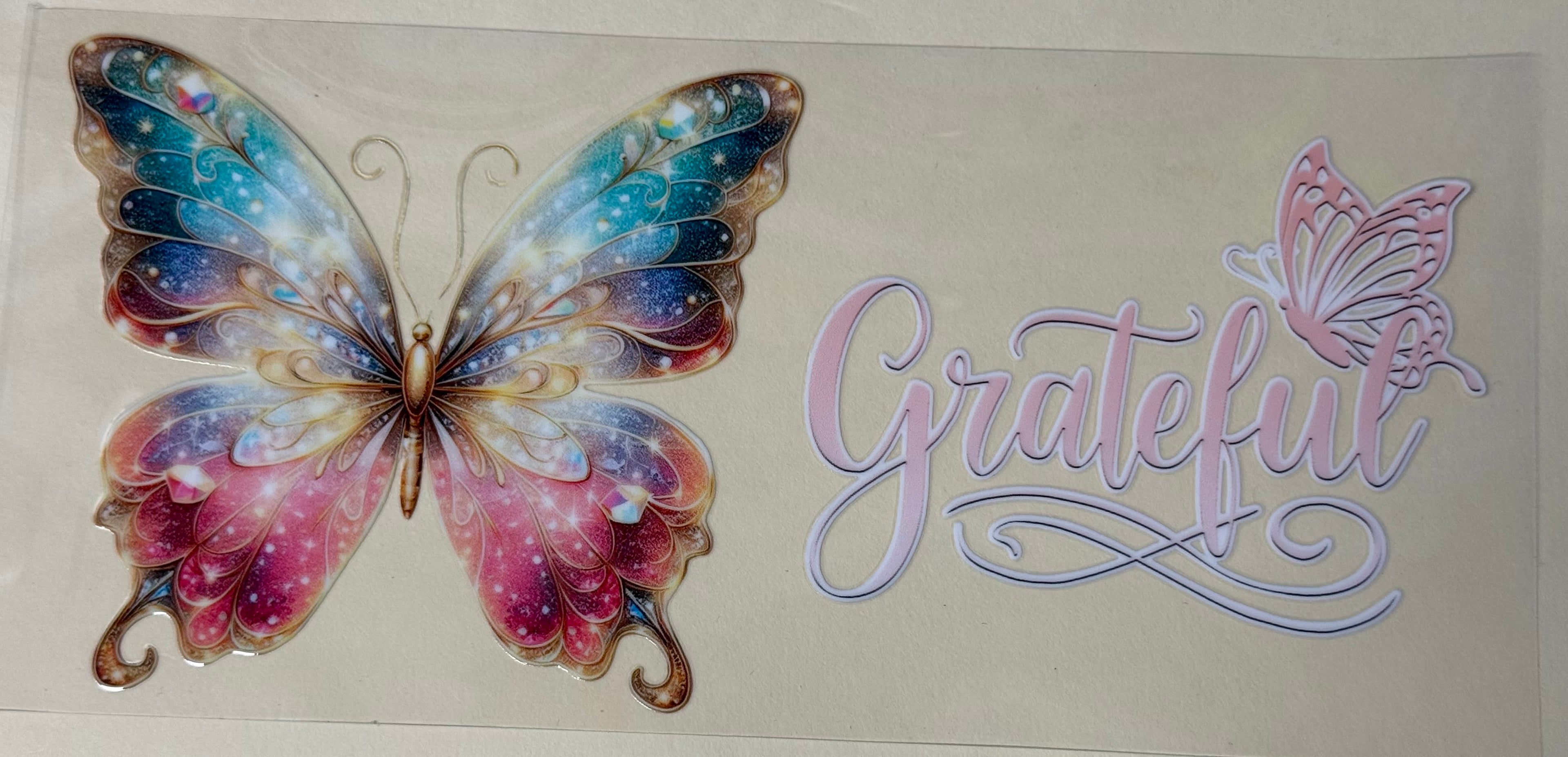 Grateful butterfly