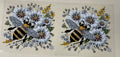 Bee and flower