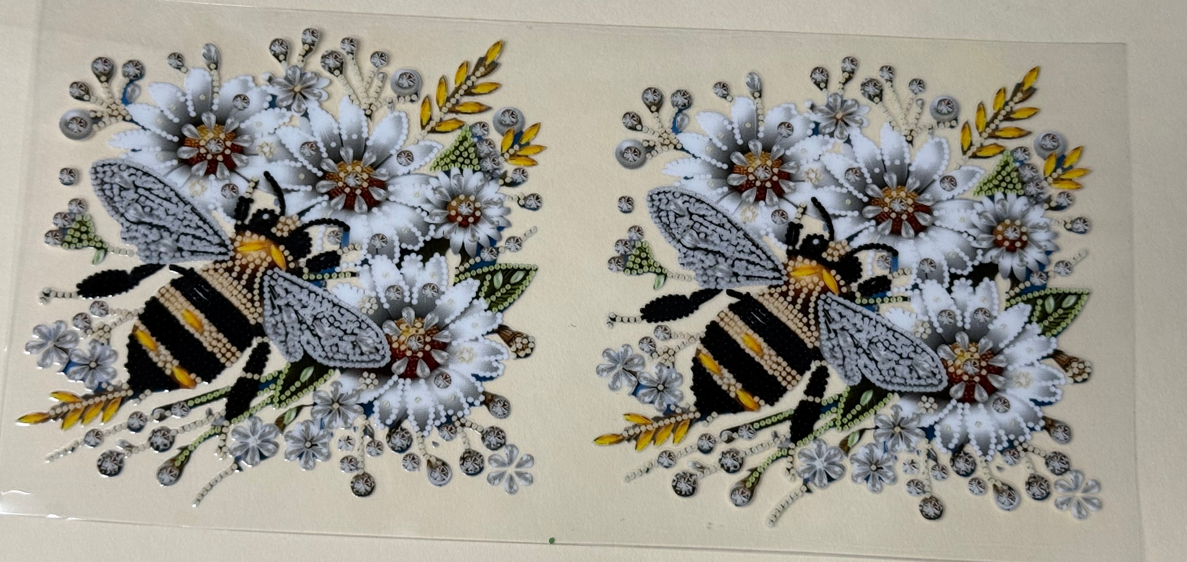 Bee and flower