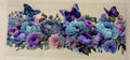 flowers and butterflies