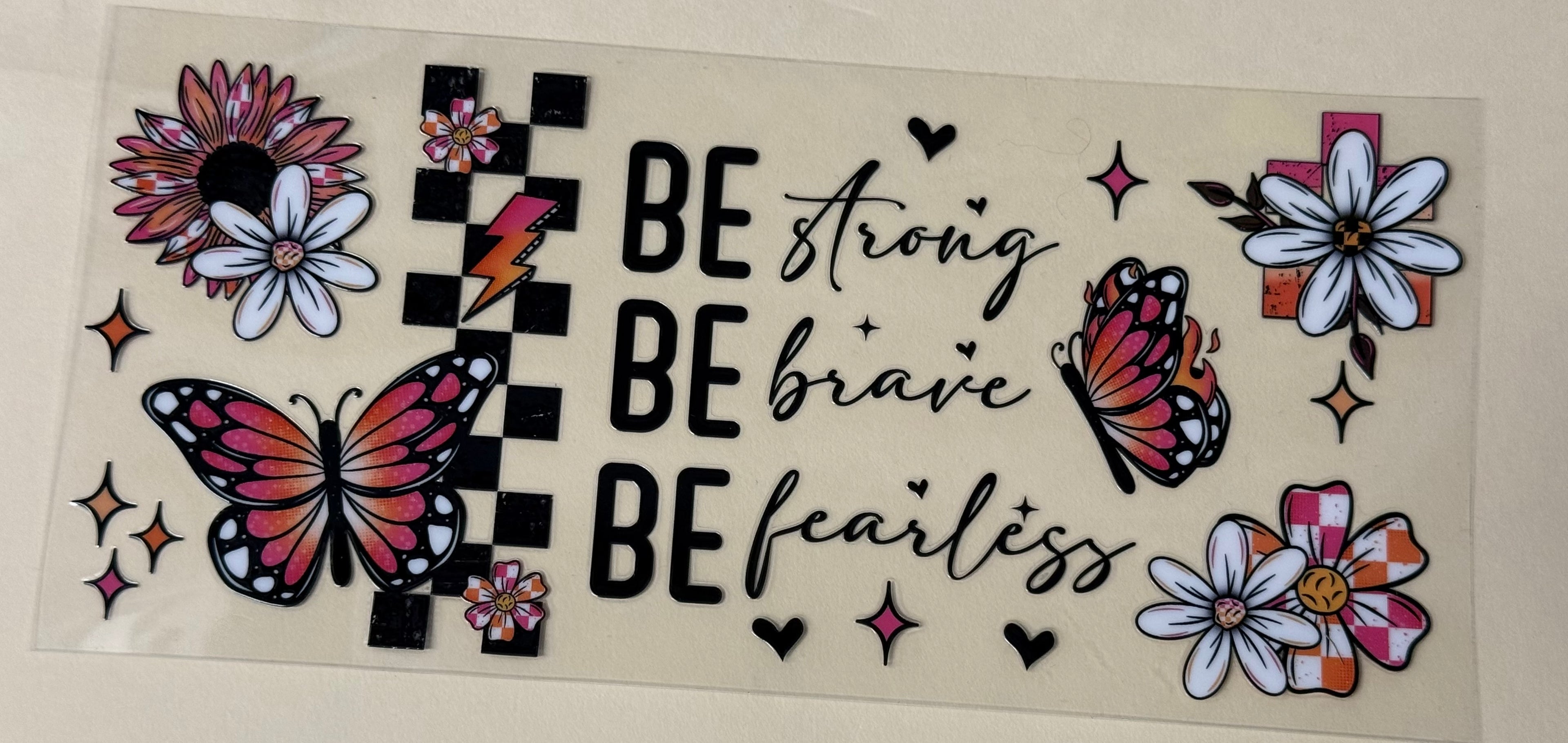 Be Strong Brave Fearless