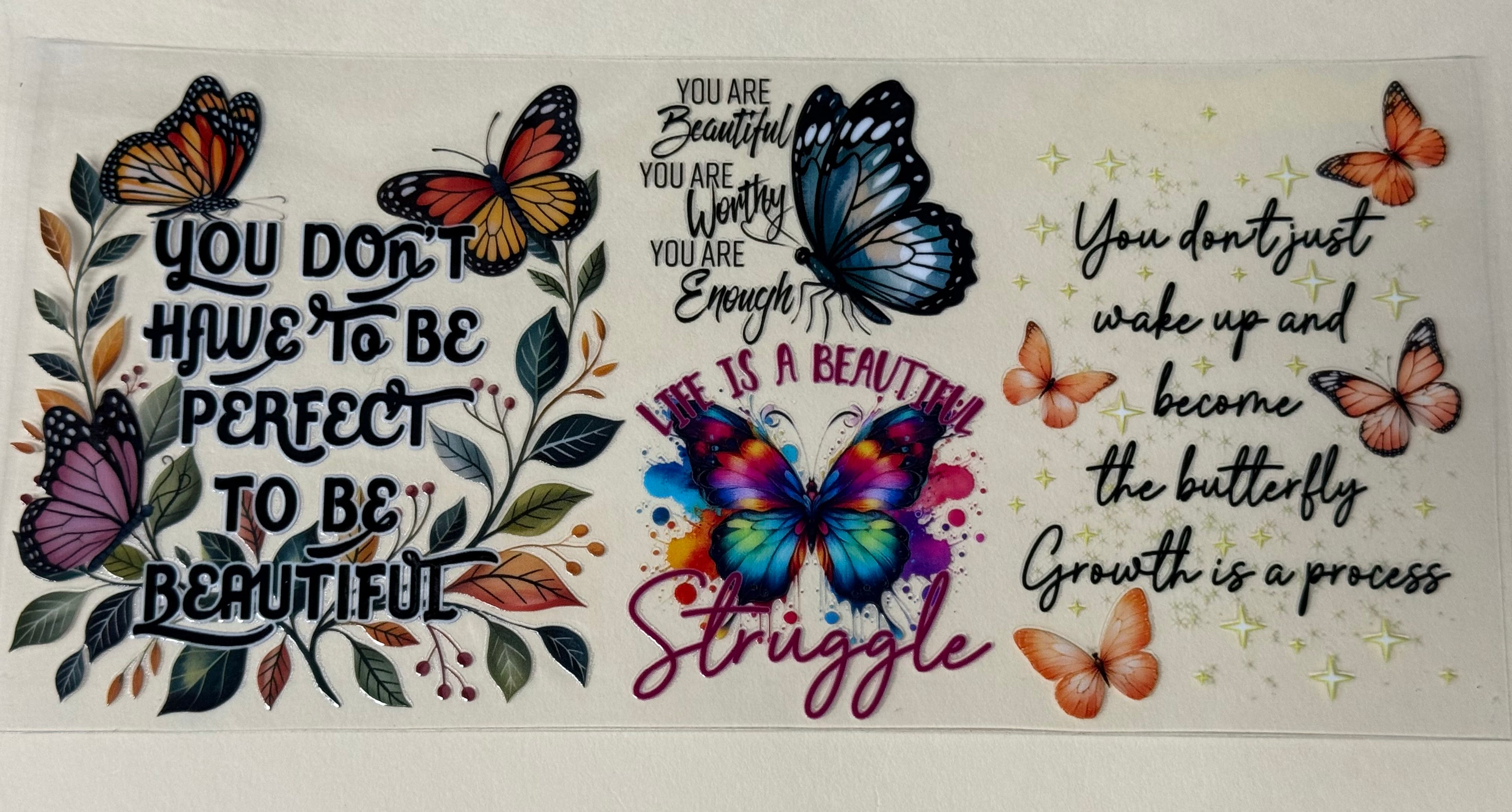 You don't have to Be perfect to be beautiful