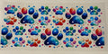 Colorfull Pawprints