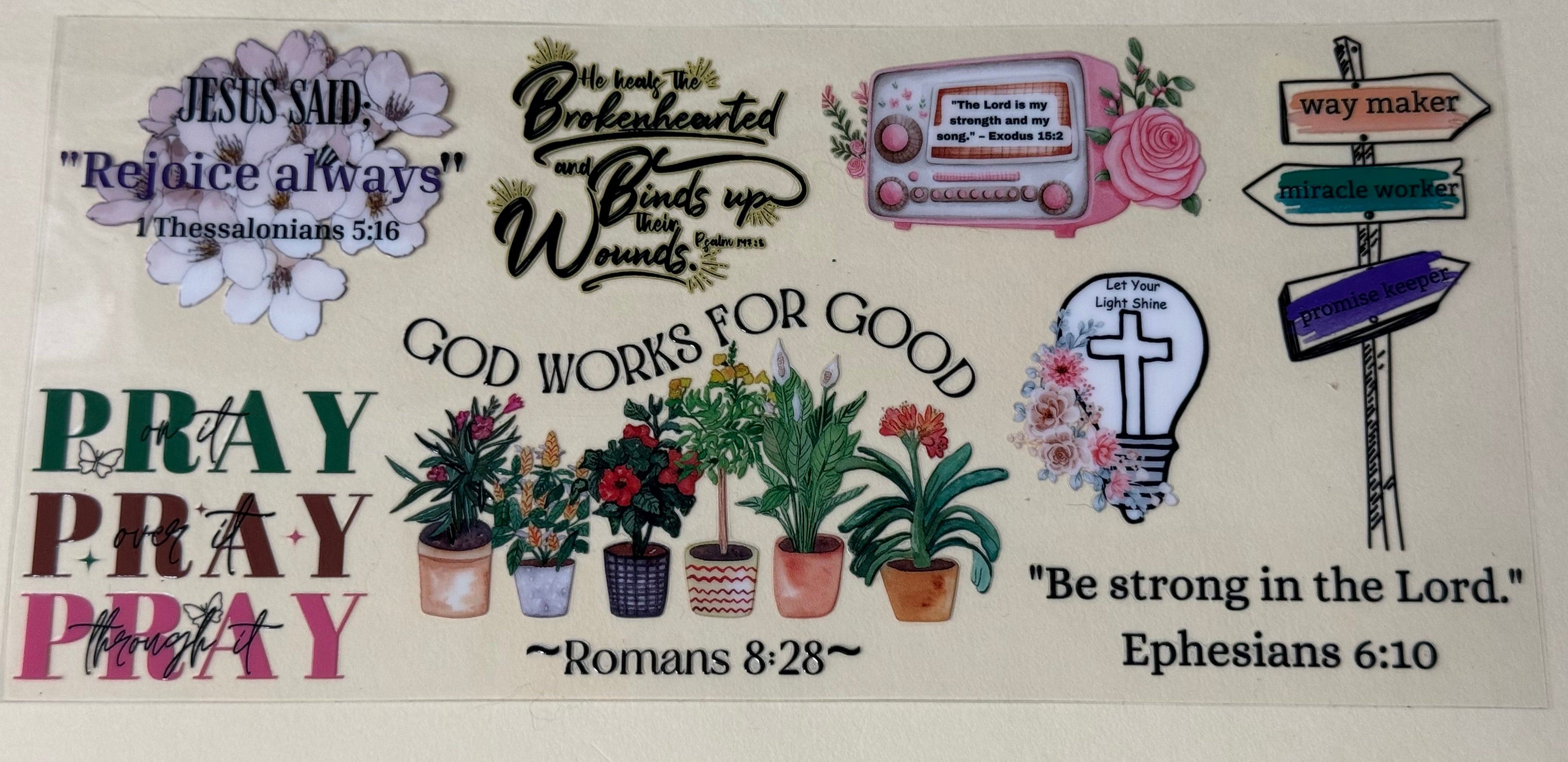 God works for good