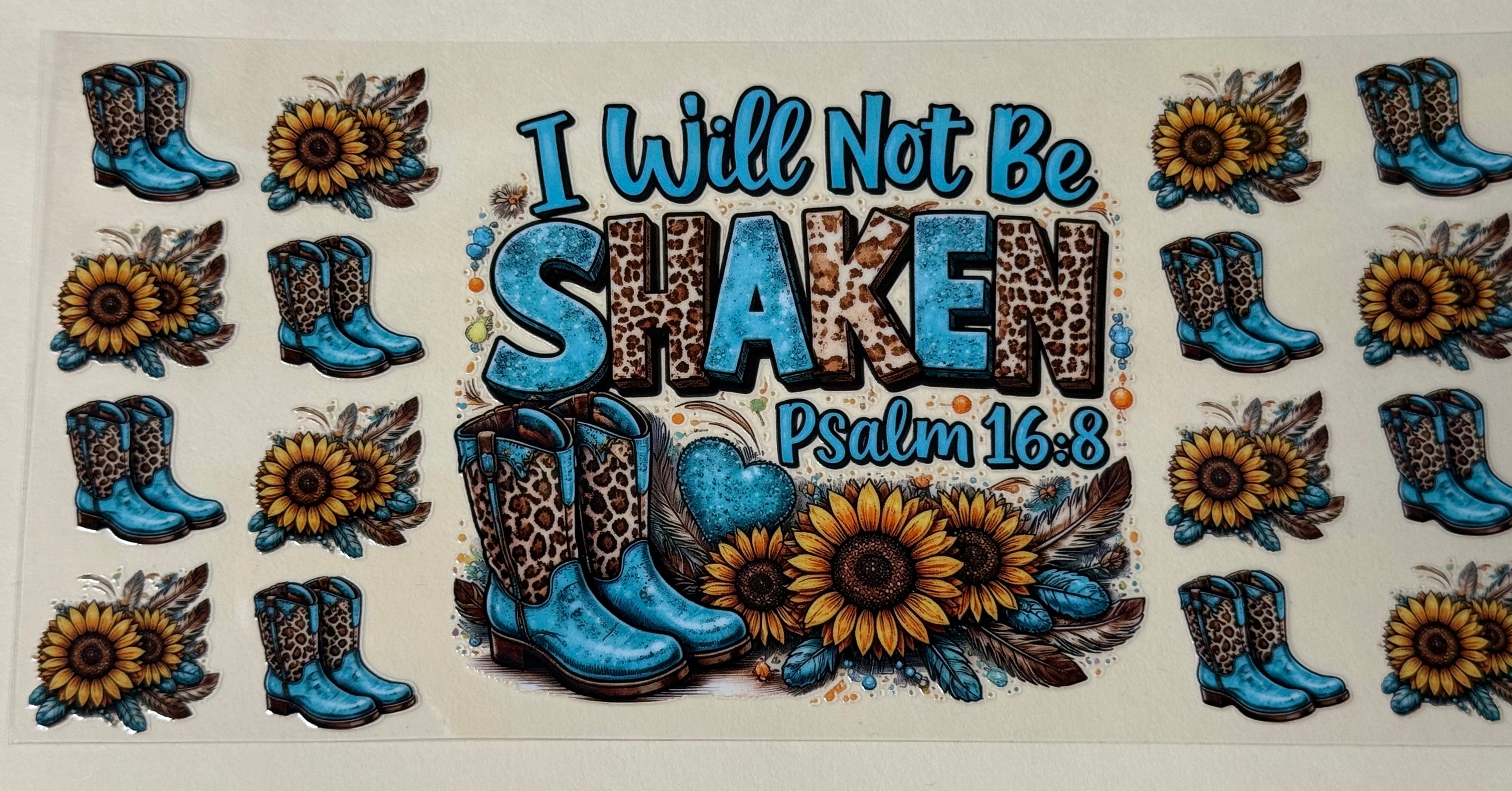 I will not be shaken