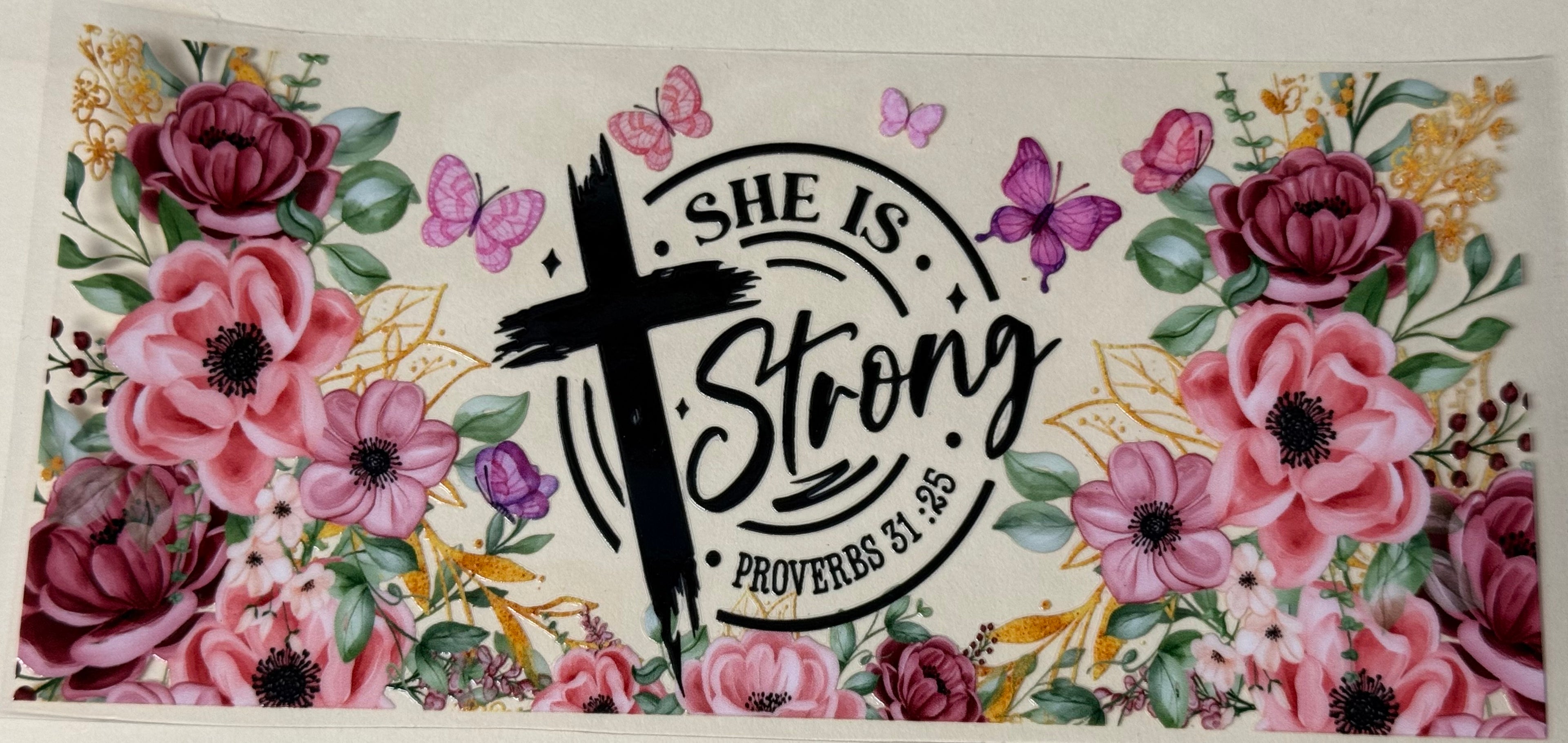 She is strong
