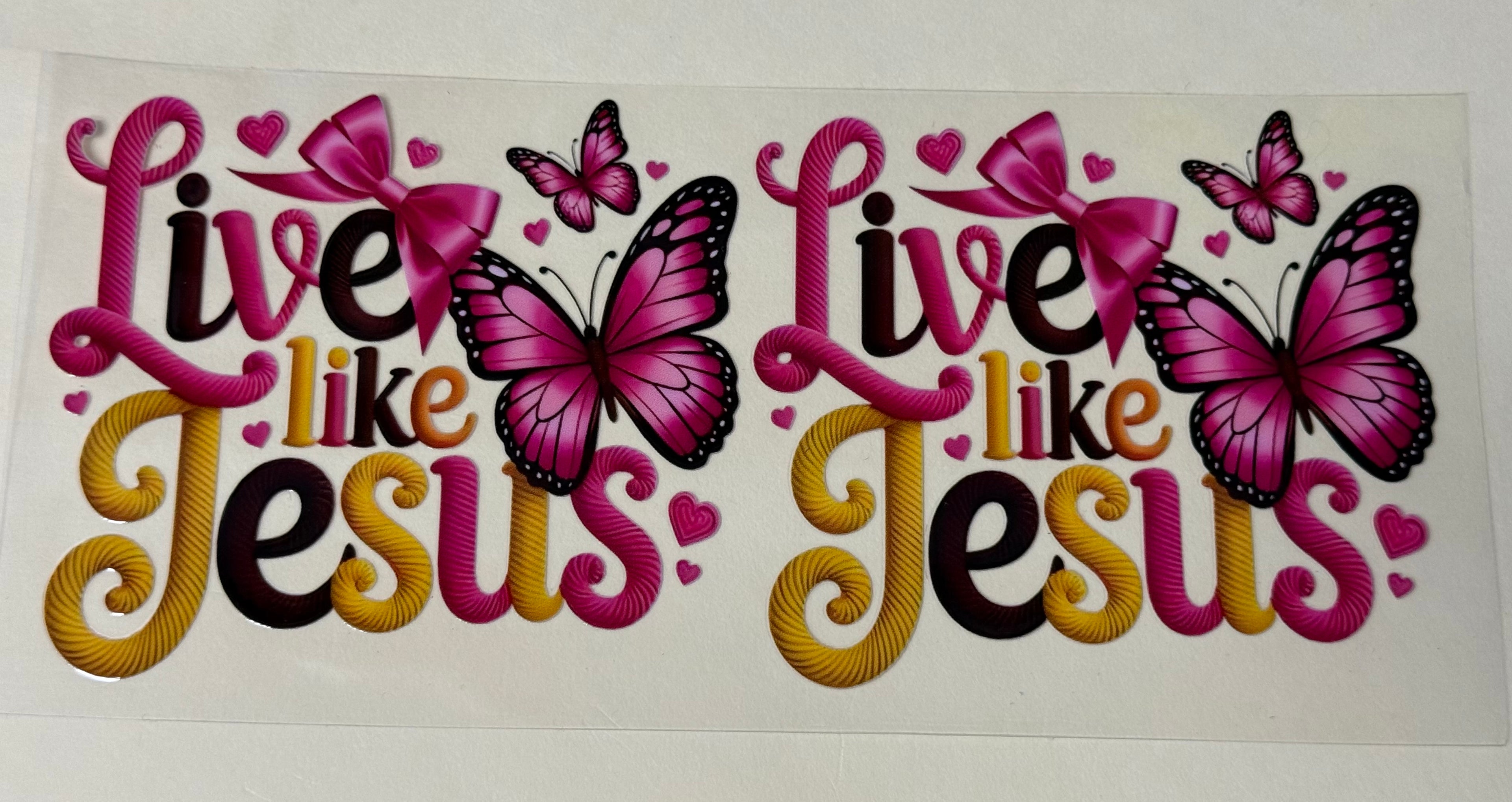 live like Jesus