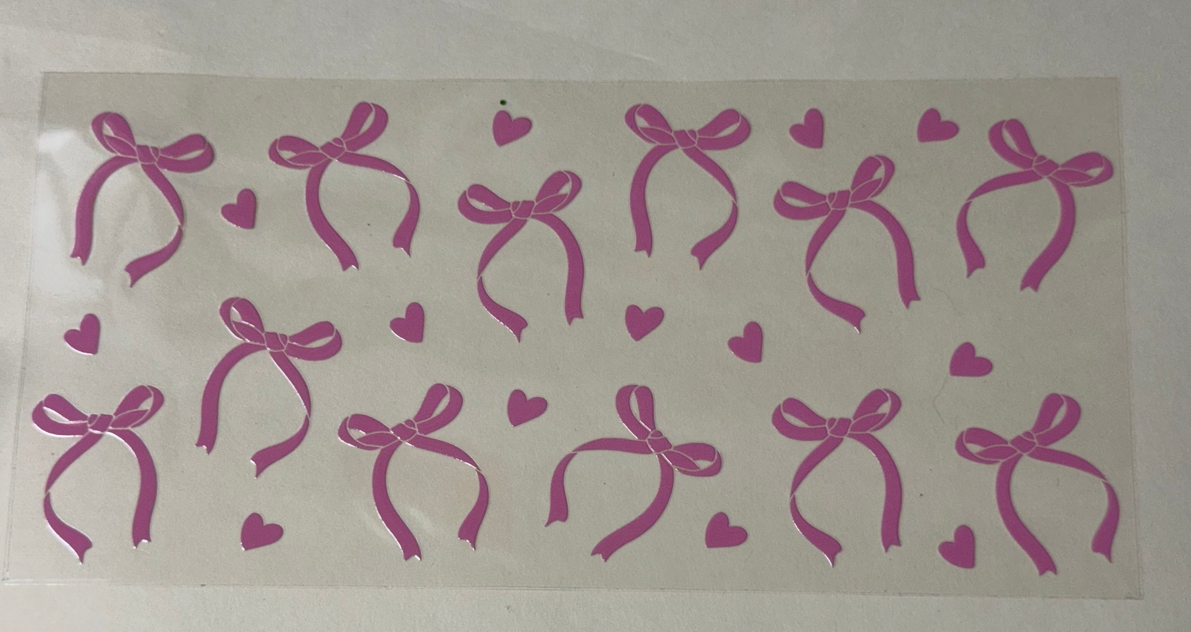 pink bow
