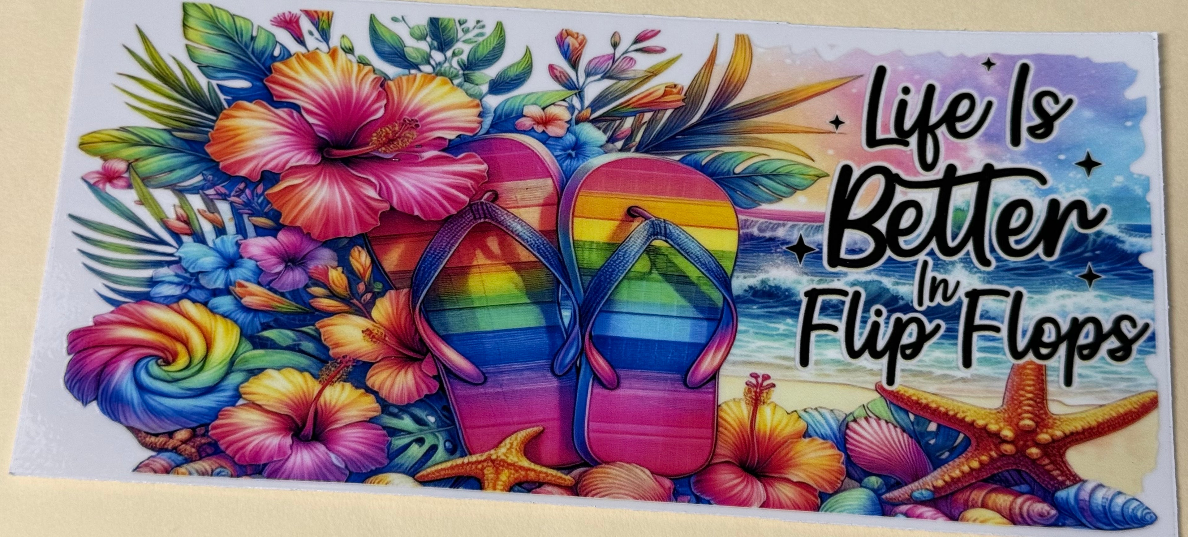 life is better in flip flops