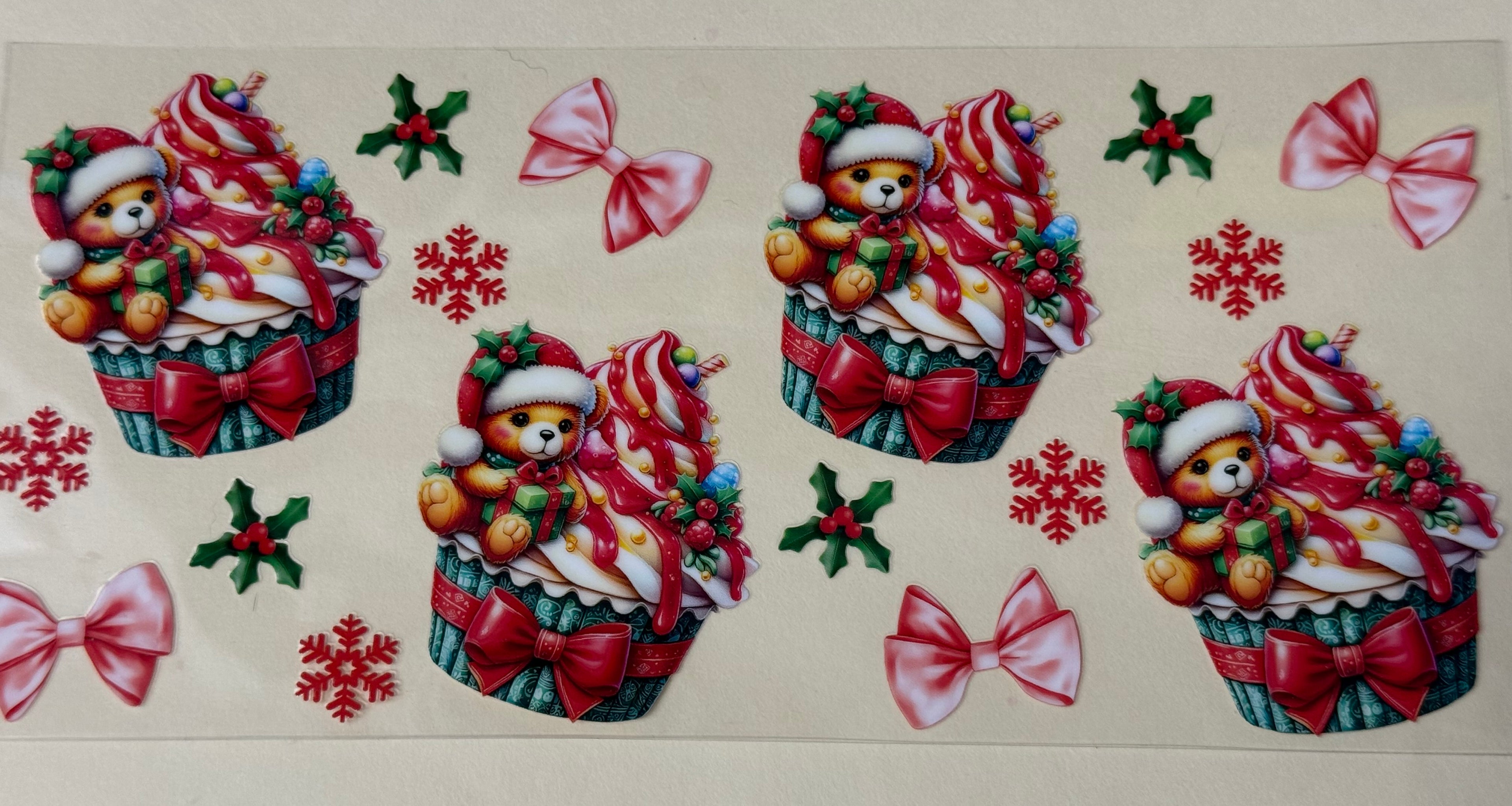 bear  cupcake winter