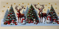 Deer snowman tree