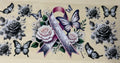 Light pink ribbon