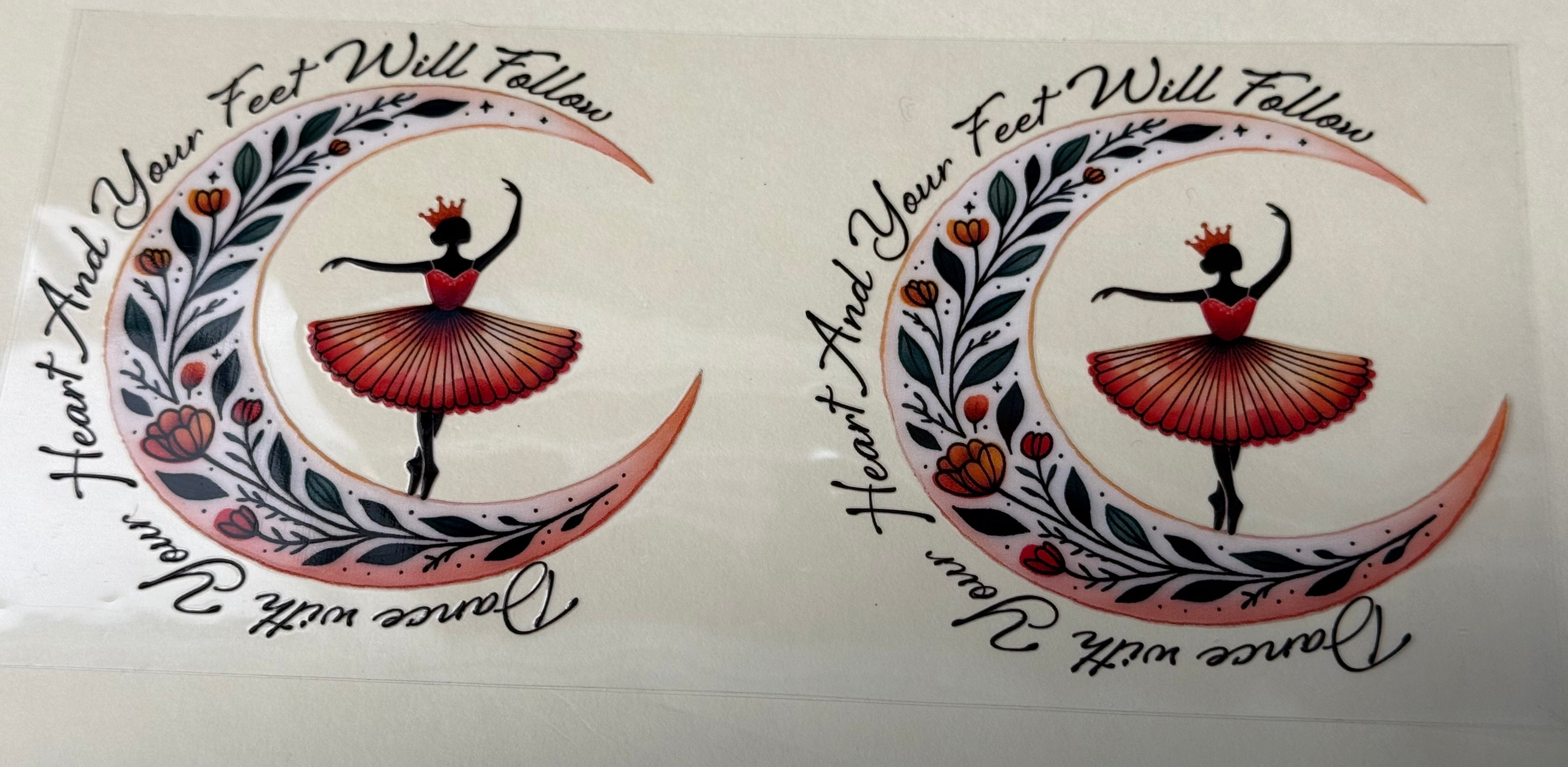 Dance with your heart your feet will fallow