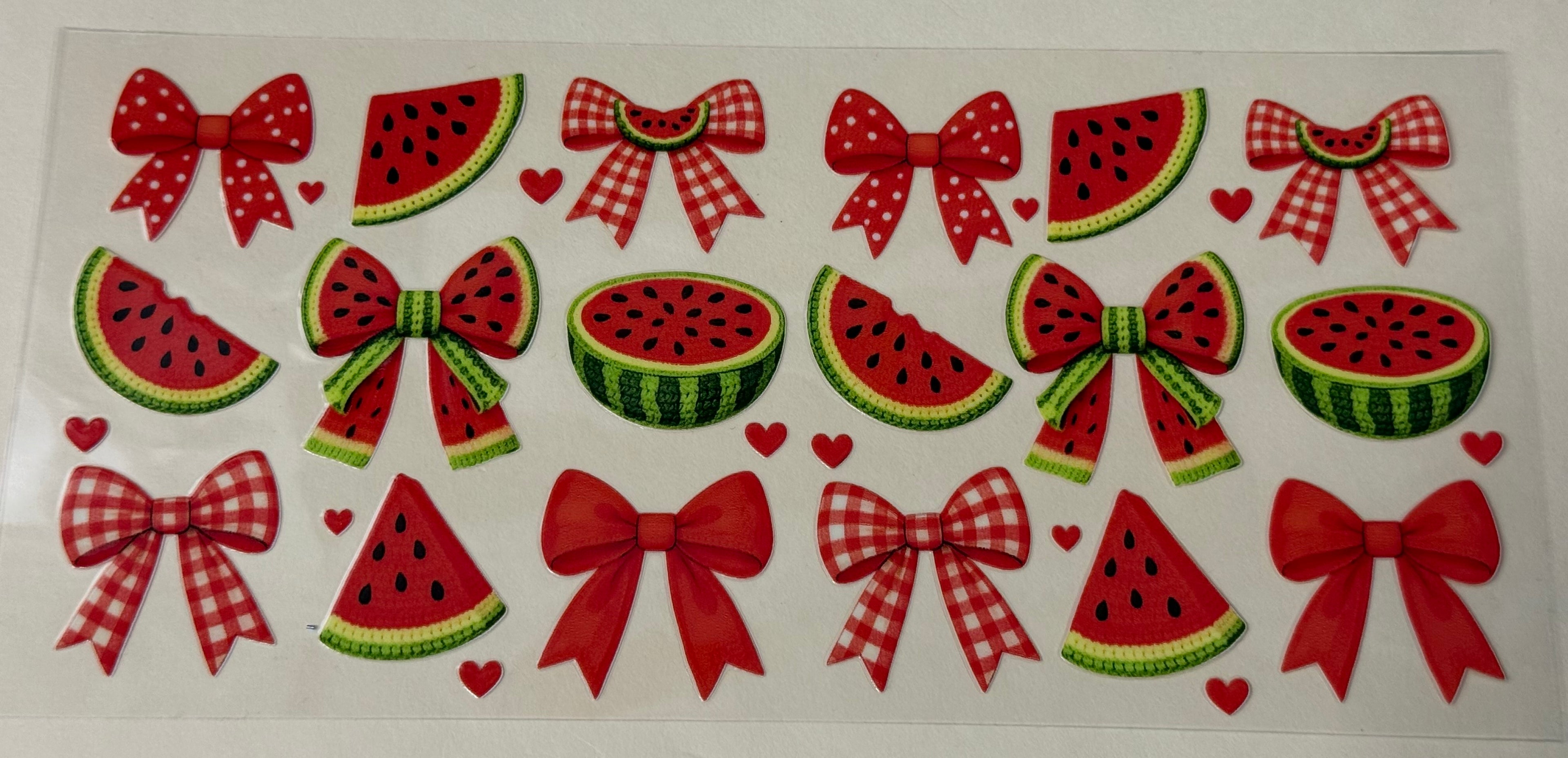 Watermelon with bow