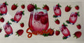 Raspberry summer drink
