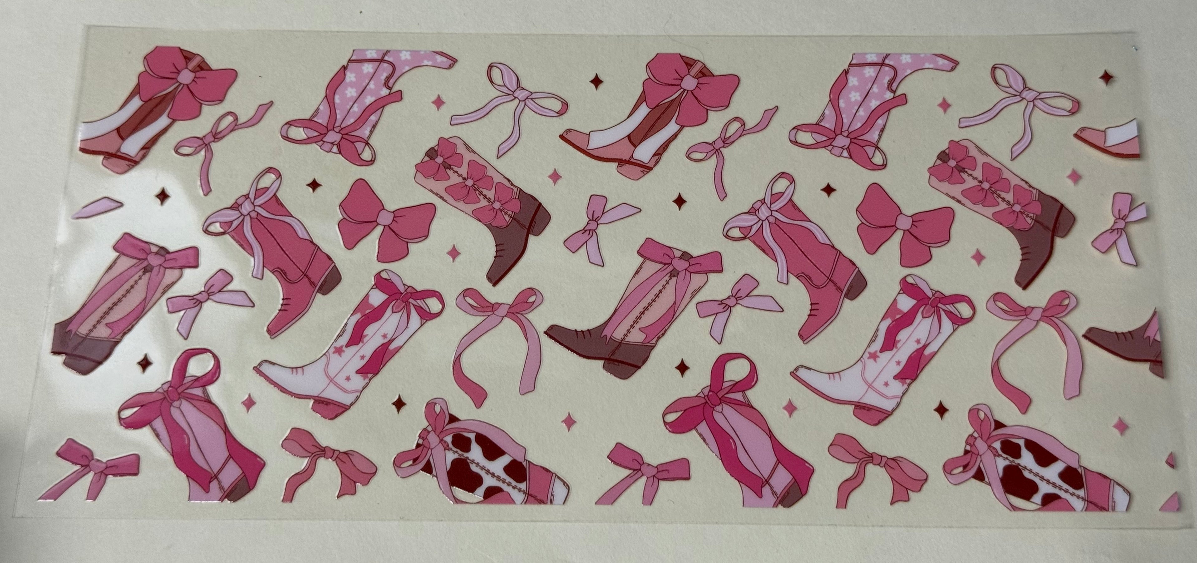 pink boots