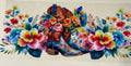 colorful flower and boots