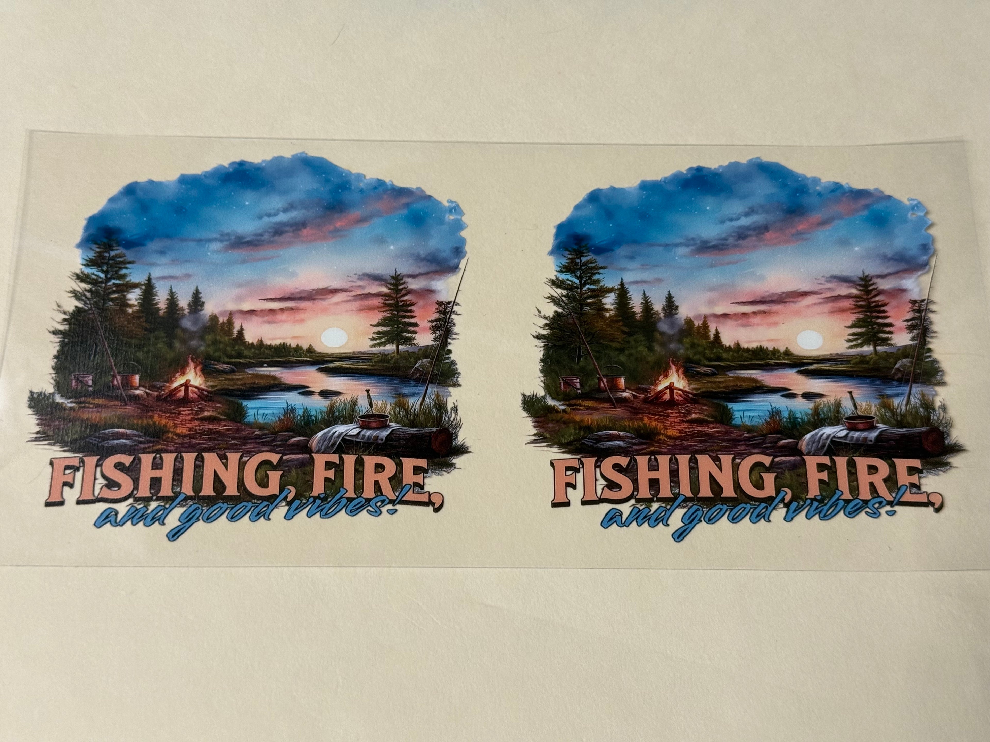 fishing fire and good vibes