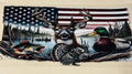 hunting fishing  flag