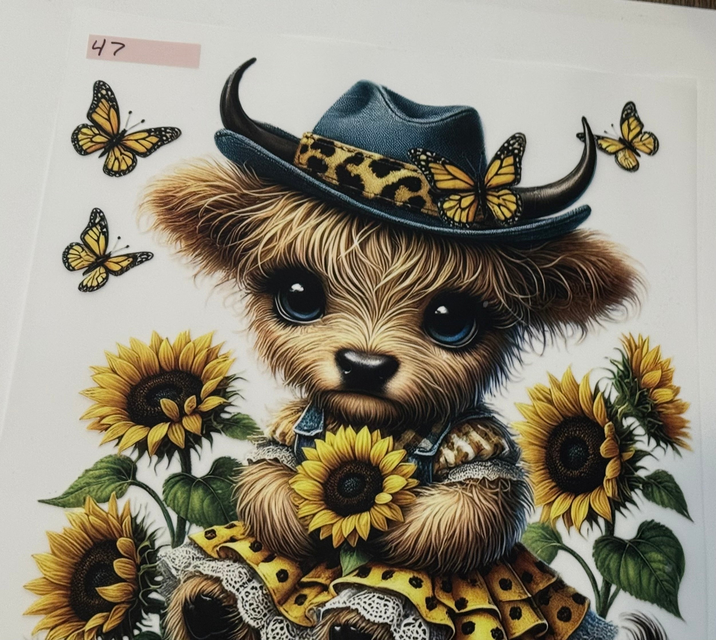 Sunflower Cow