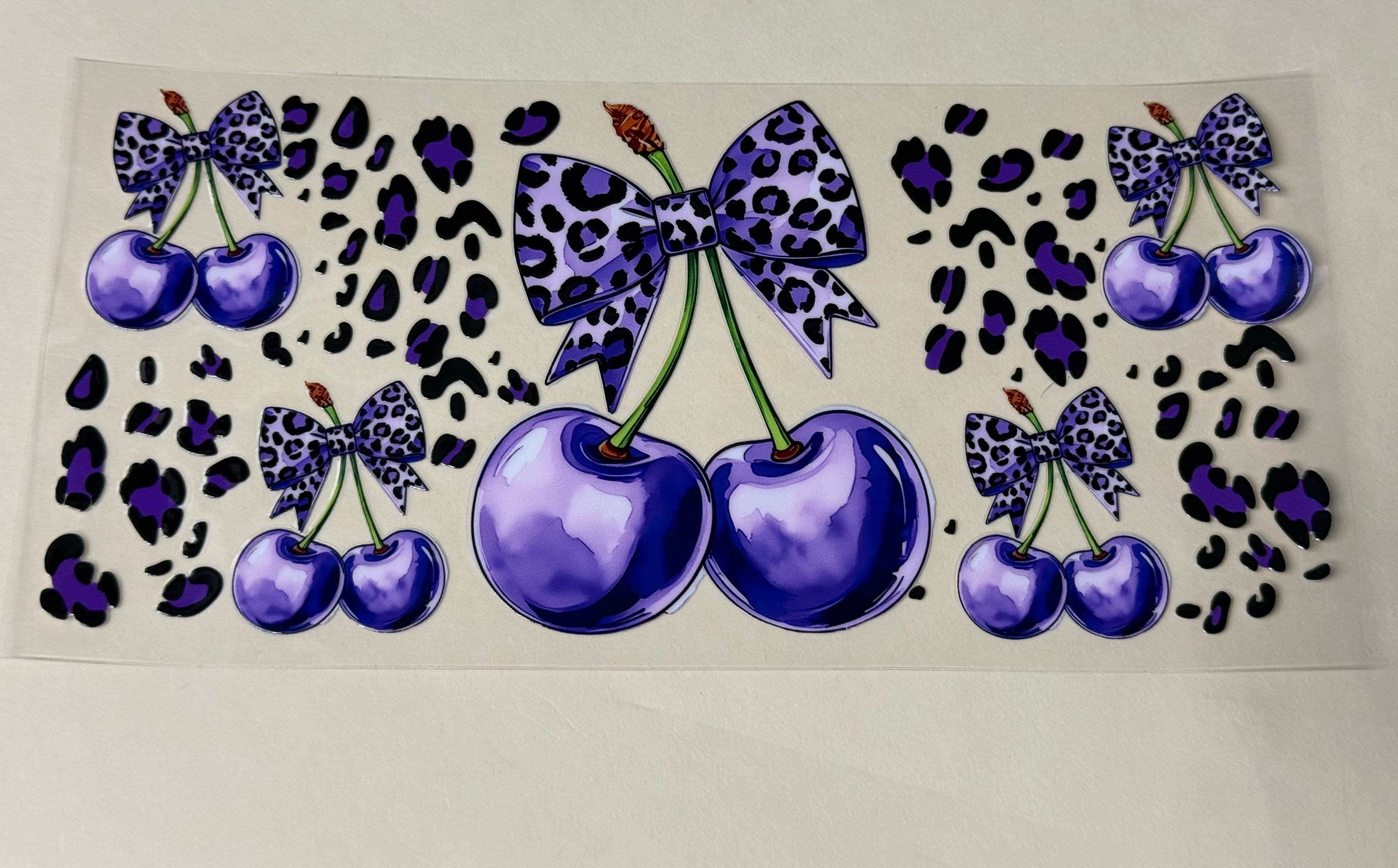 purple leopard cherry