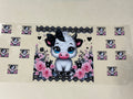 Black Lace Cow