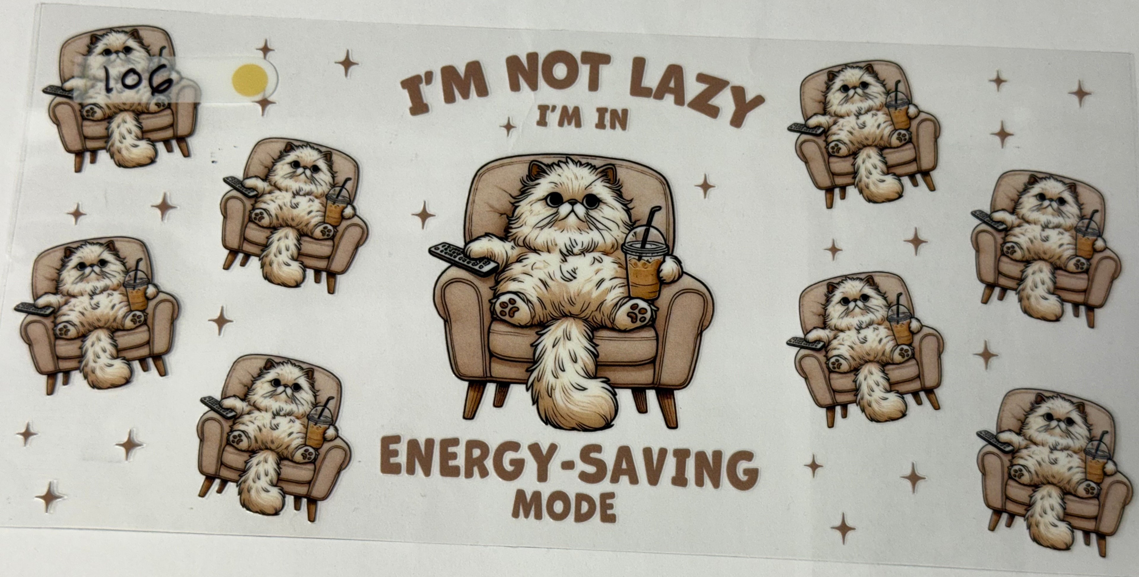 I am not Lazy I am in Energy Saving Mode