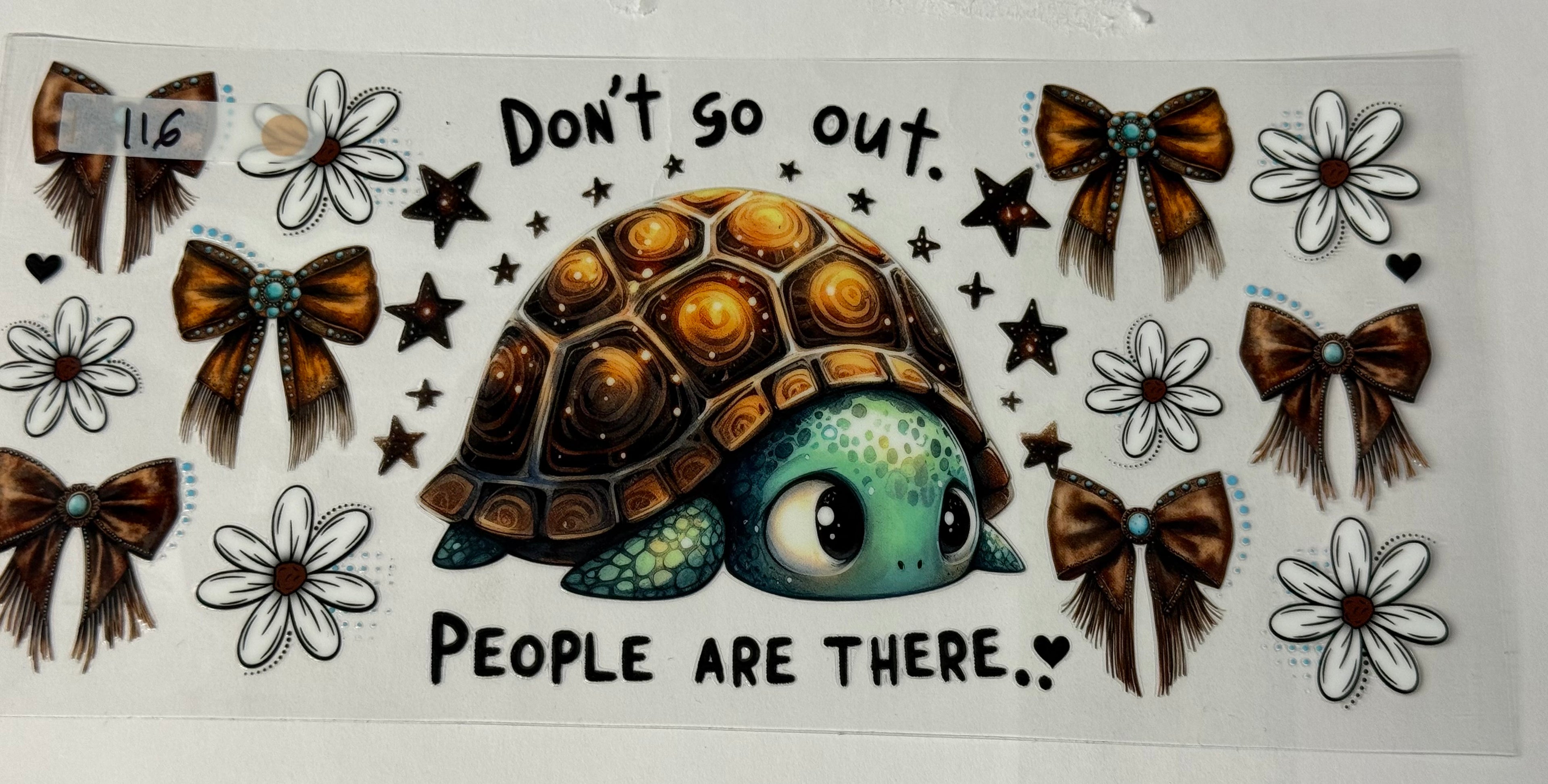 Don't go out people are there