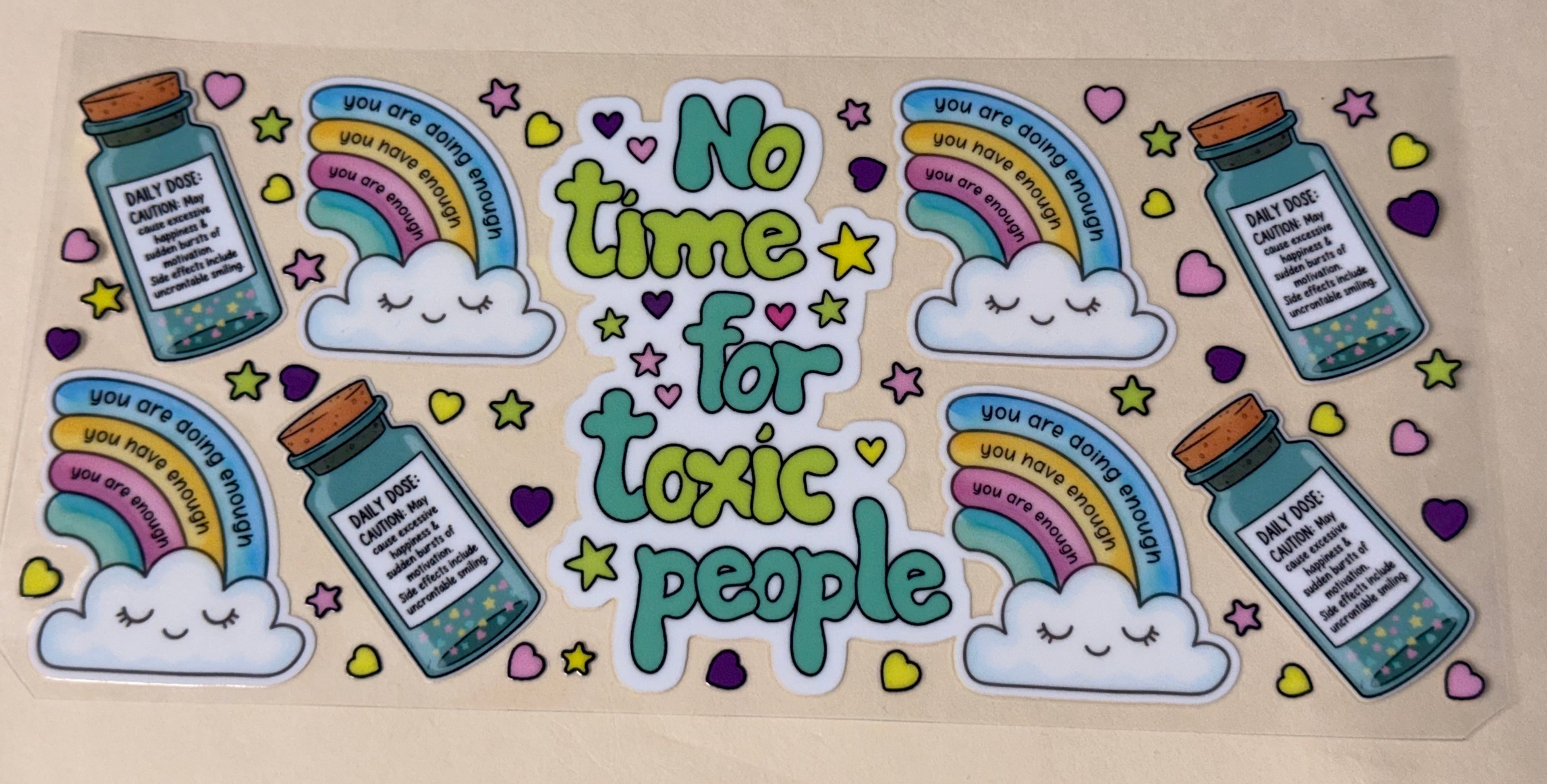 no time for toxic people