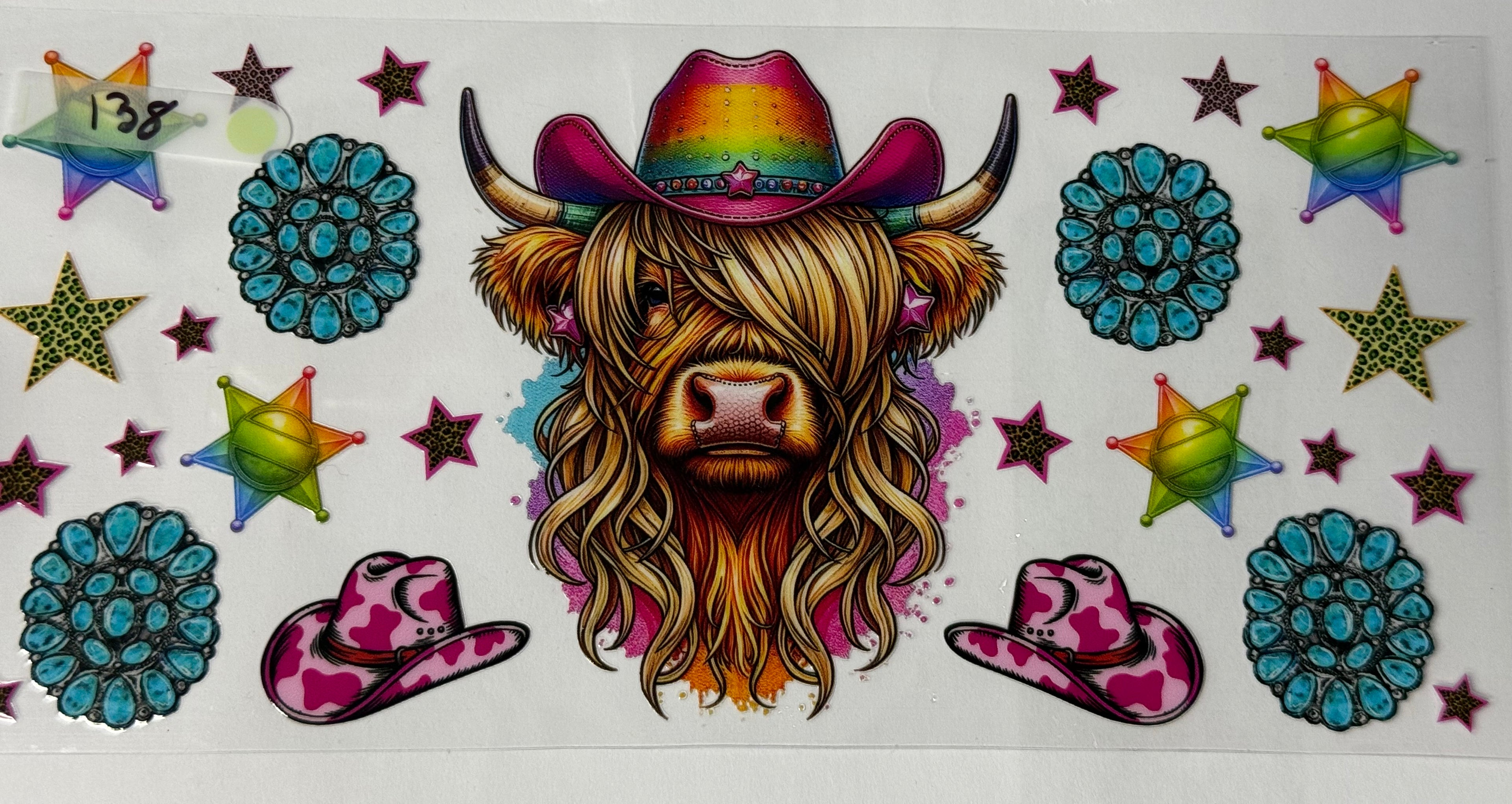 Rainbow cow