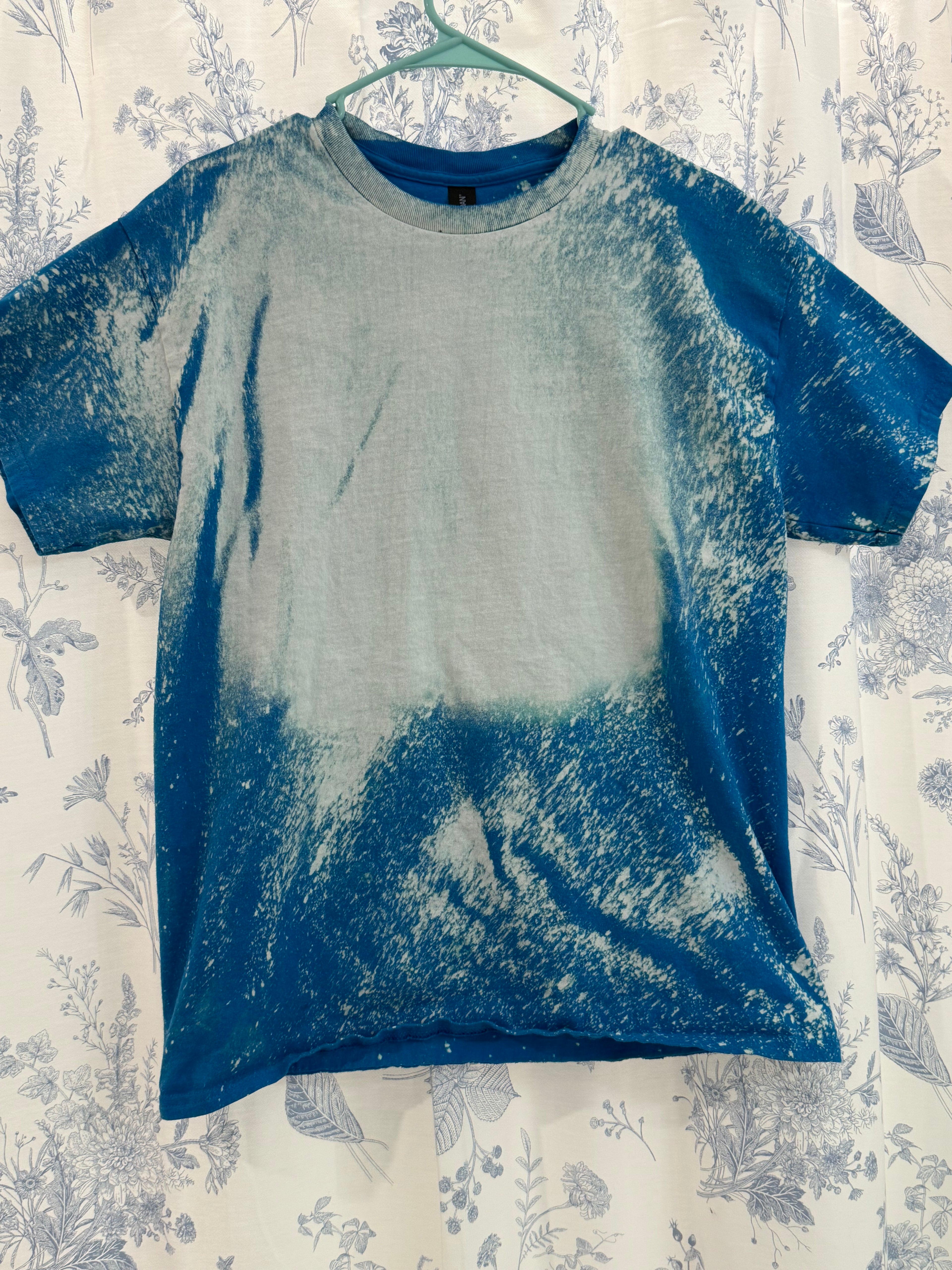 Short Sleeve T-Shirt Large Blue