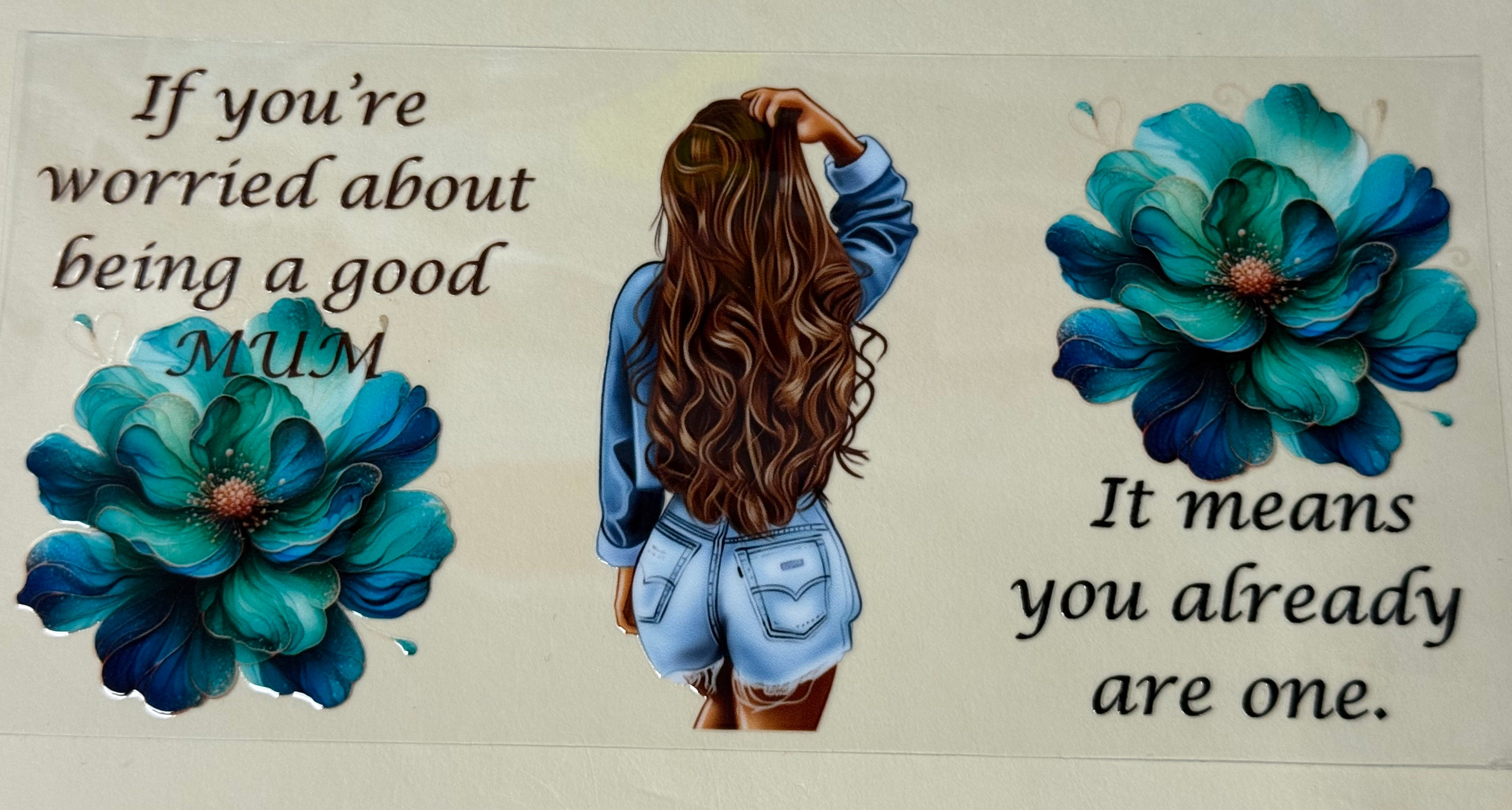 if your worried about being a good mum it means you already are