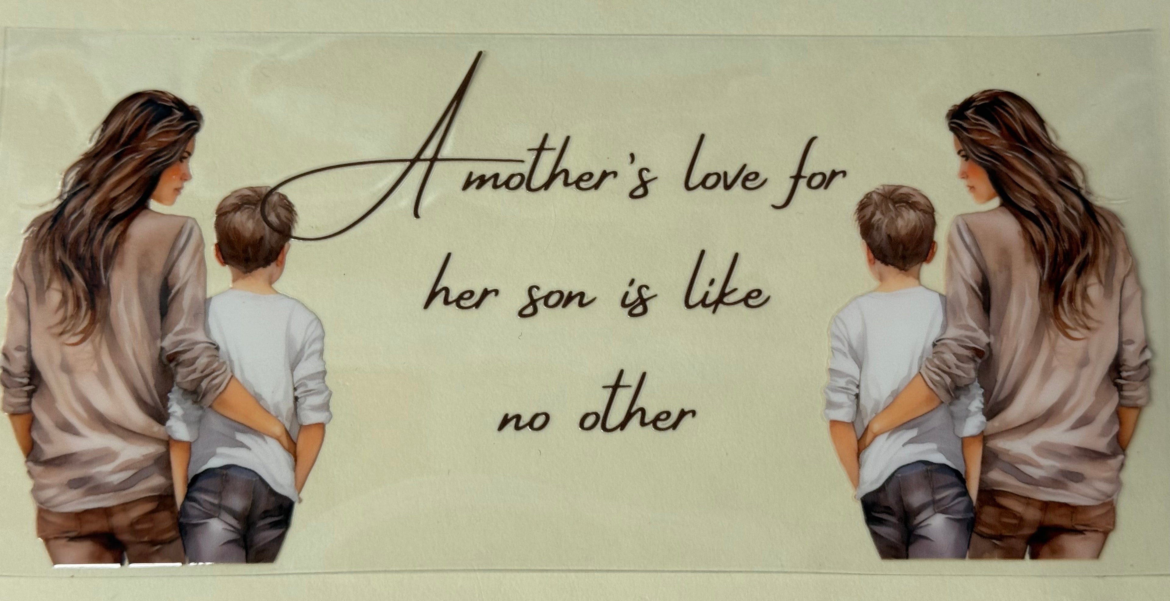 a mothers love for her son is like no other