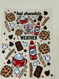 hot chocolate weather