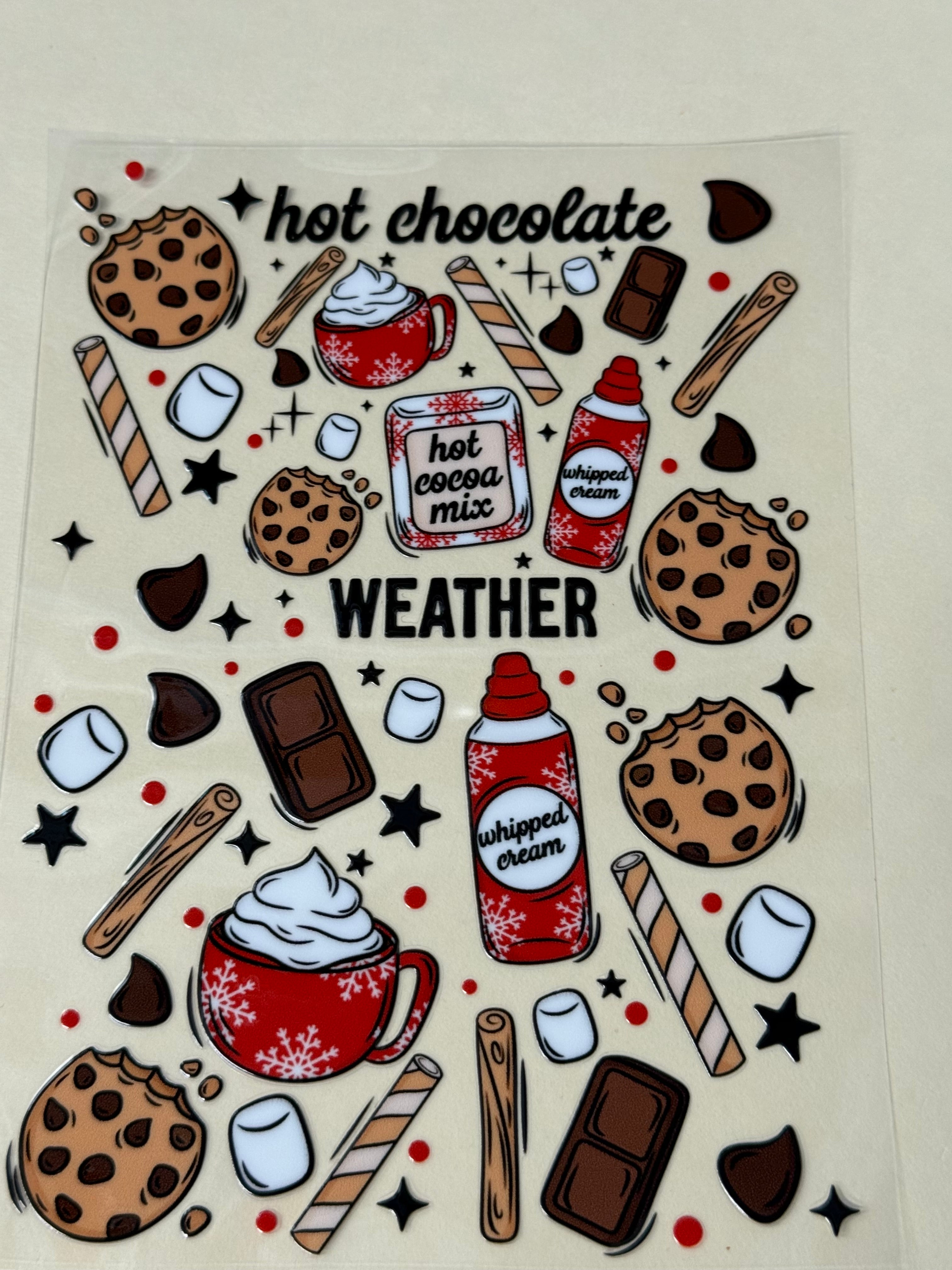 hot chocolate weather