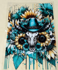 teal western