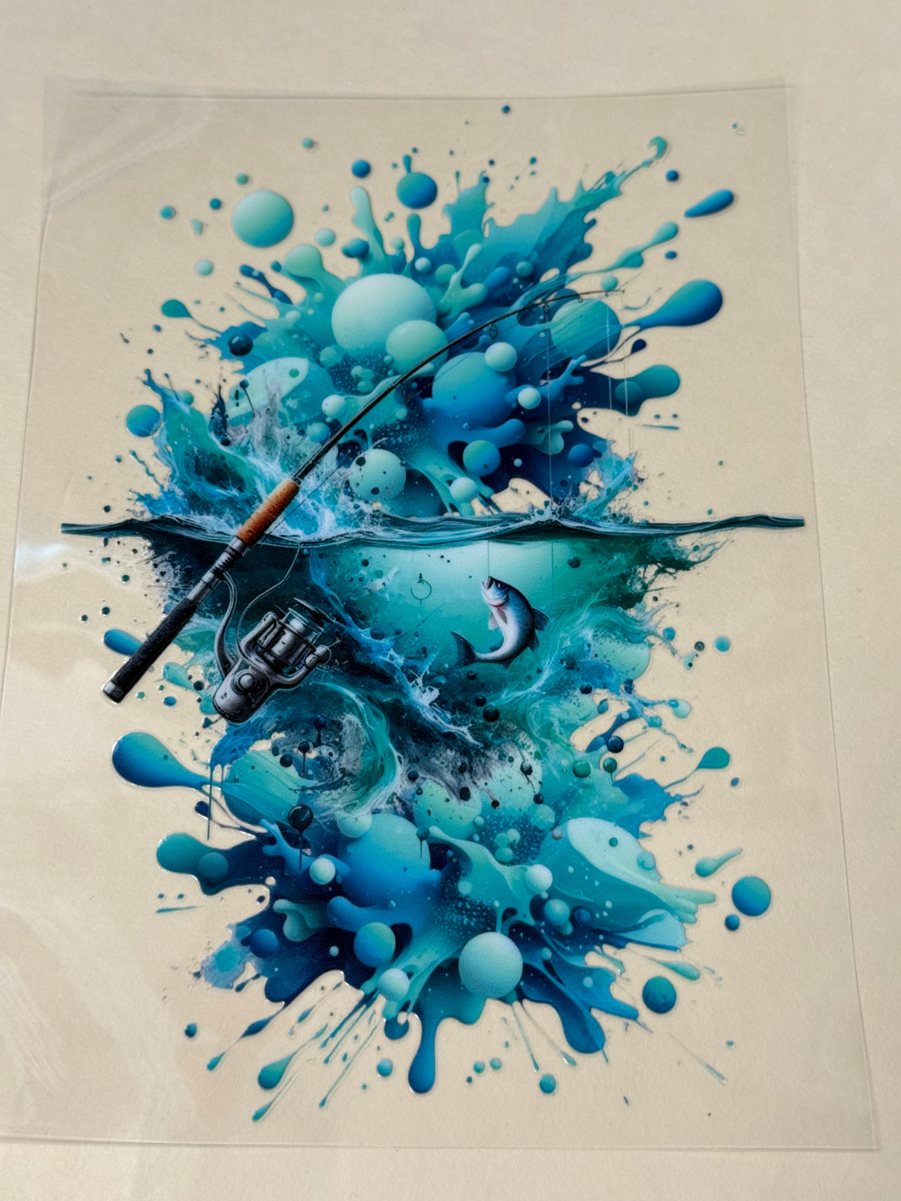 teal fish