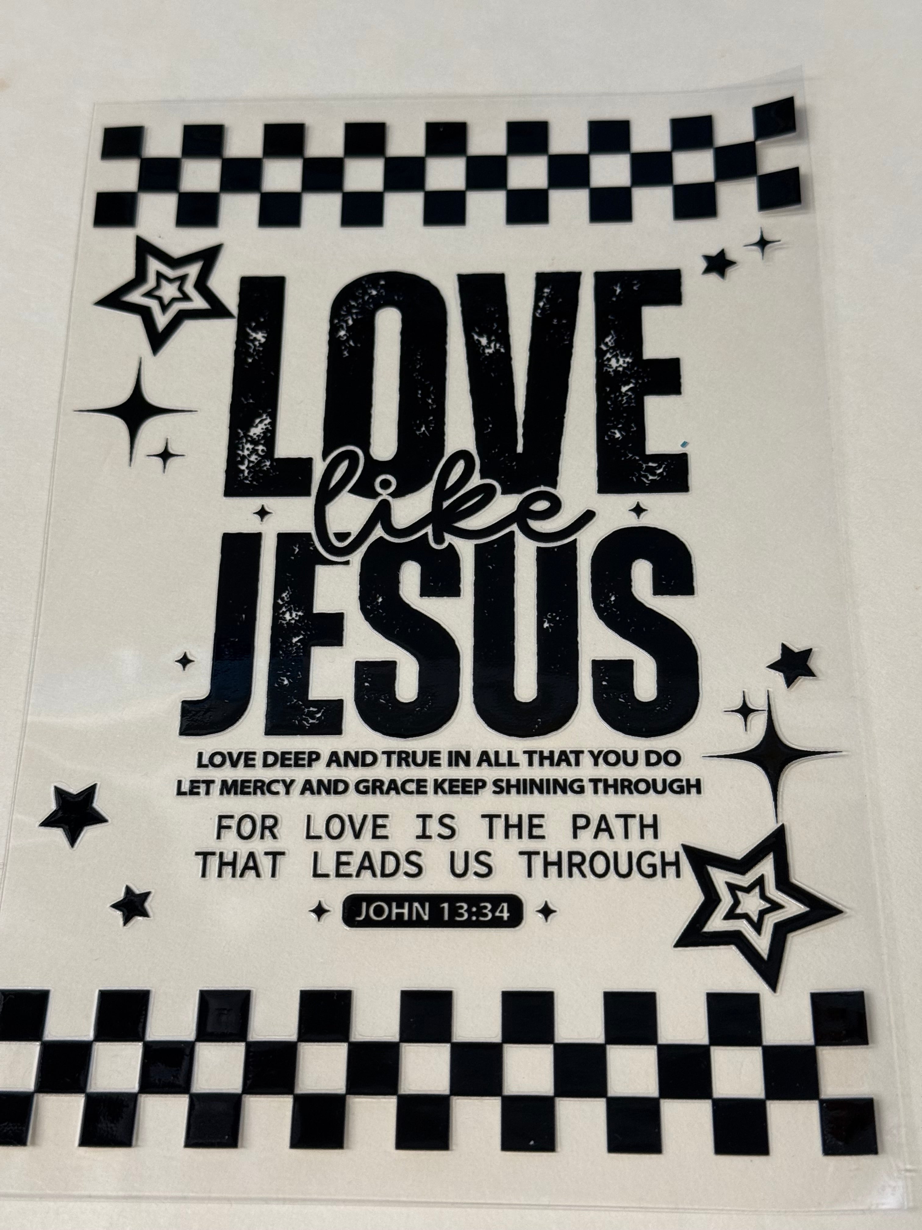love like Jesus
