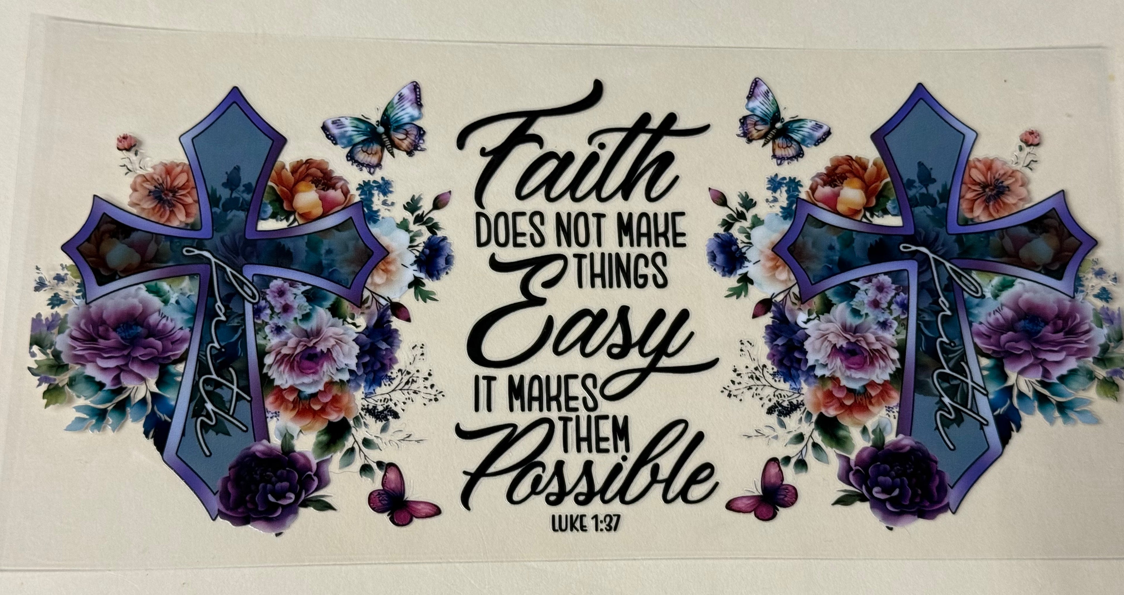 faith does not make things easy  it makes them possible